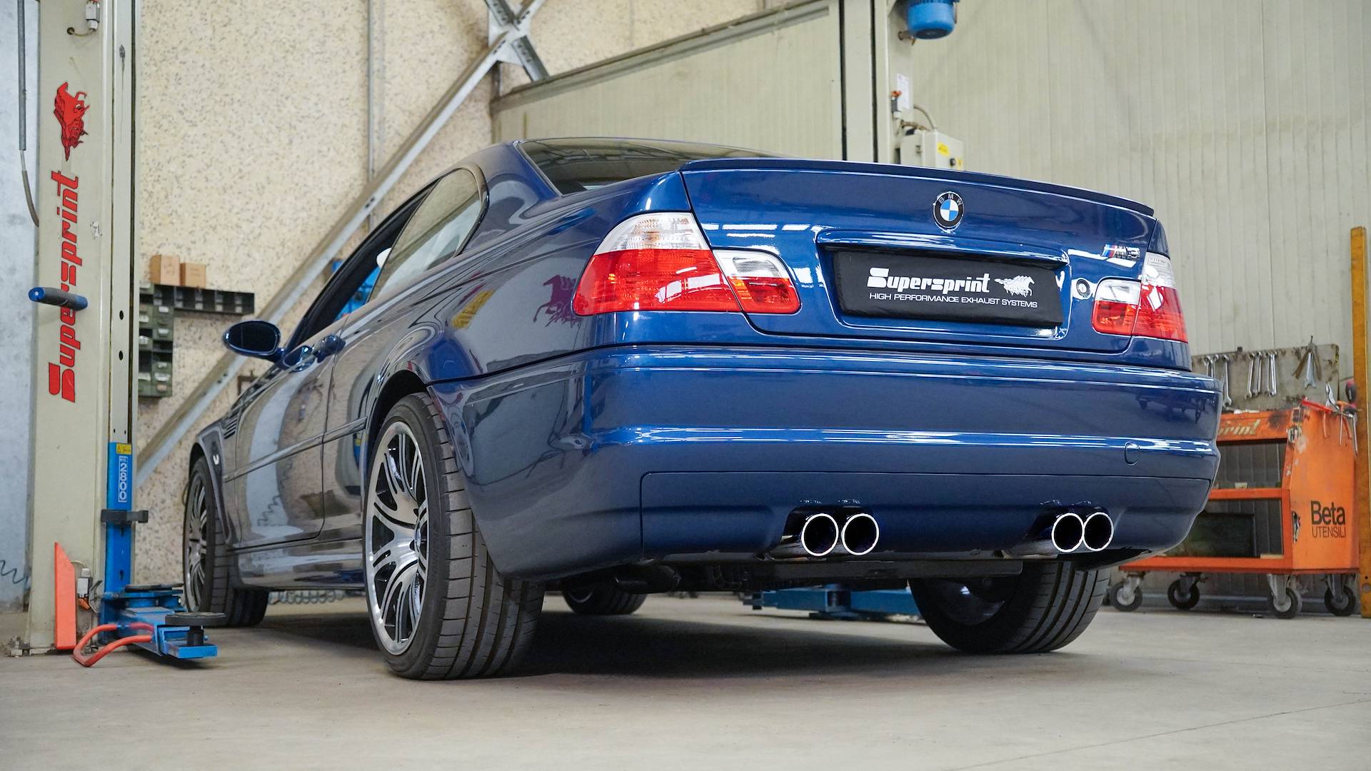 BMW E46 M3 3.2i Coupé/Cabrio '00 -> '06 (2 x Ø60mm)