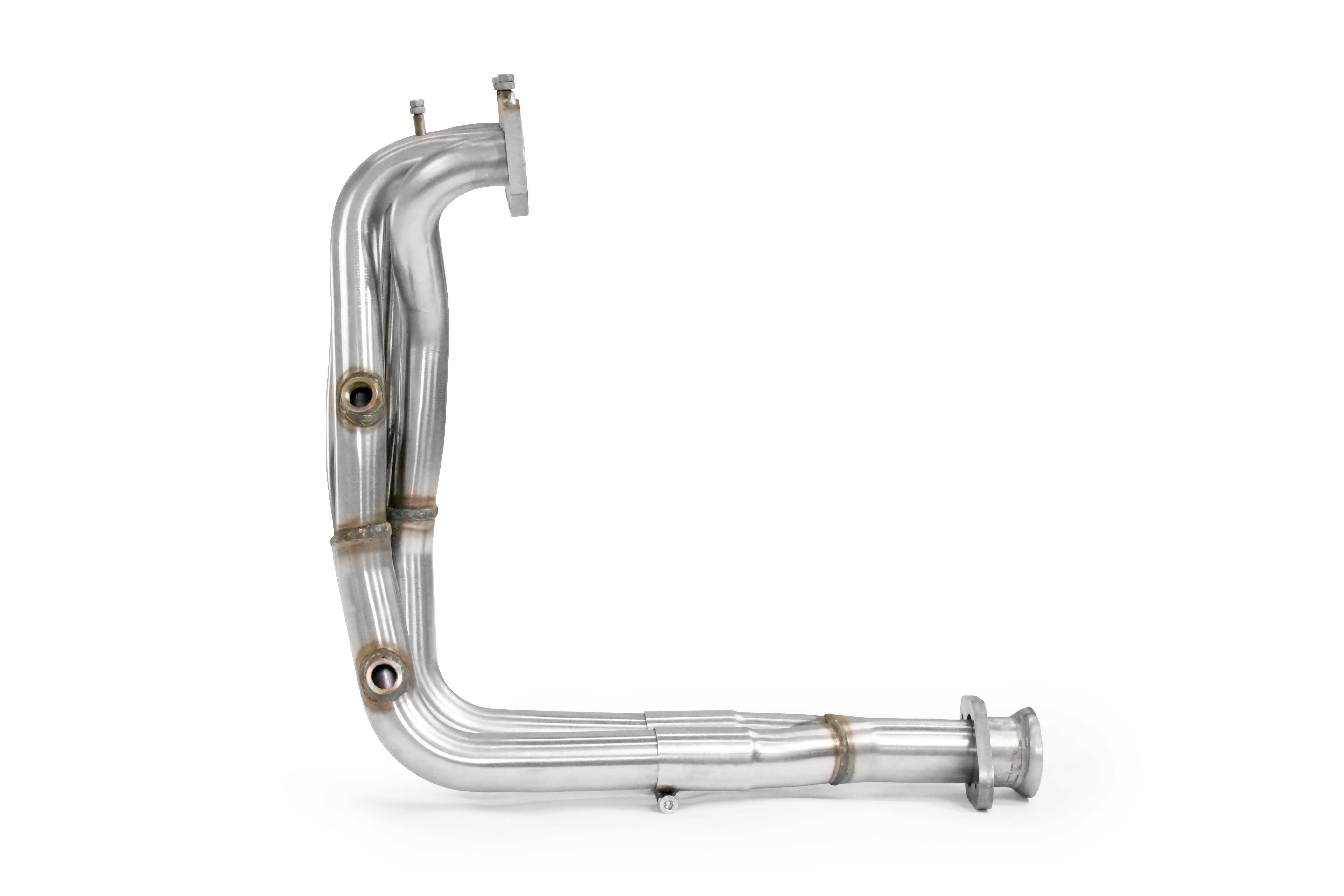 Manifold for OEM catalytic converter.