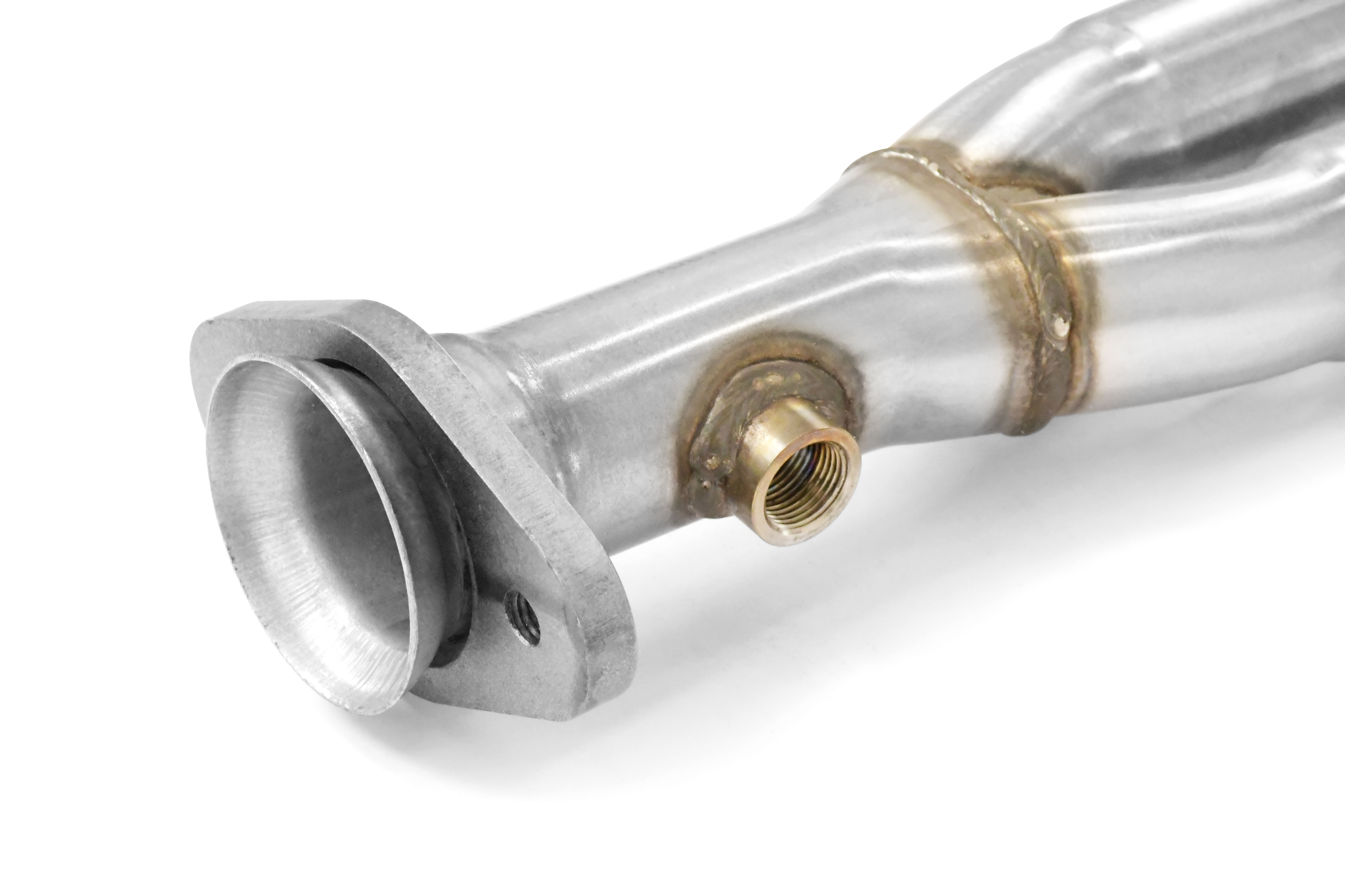 Manifold for OEM catalytic converter.