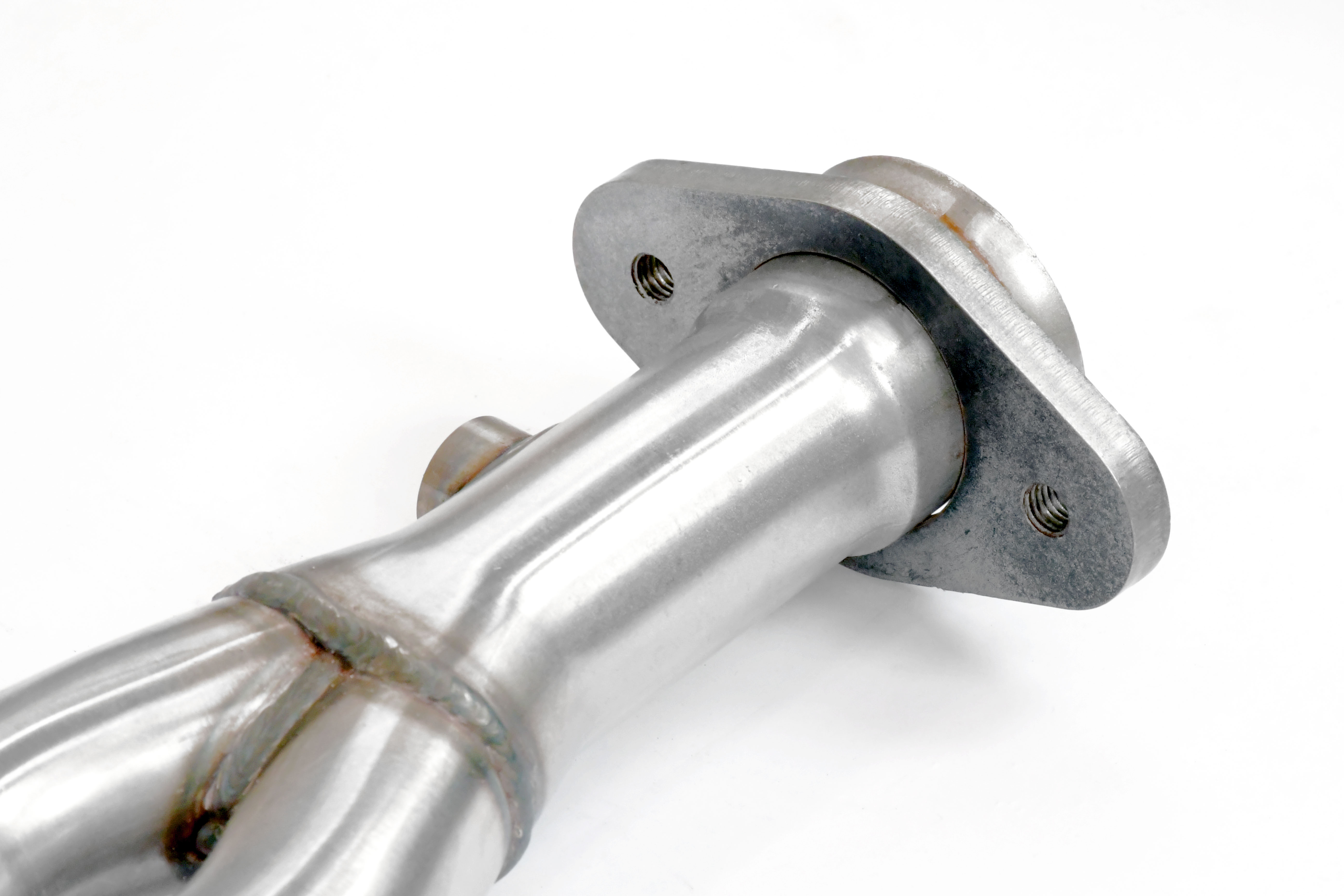 Manifold for OEM catalytic converter.