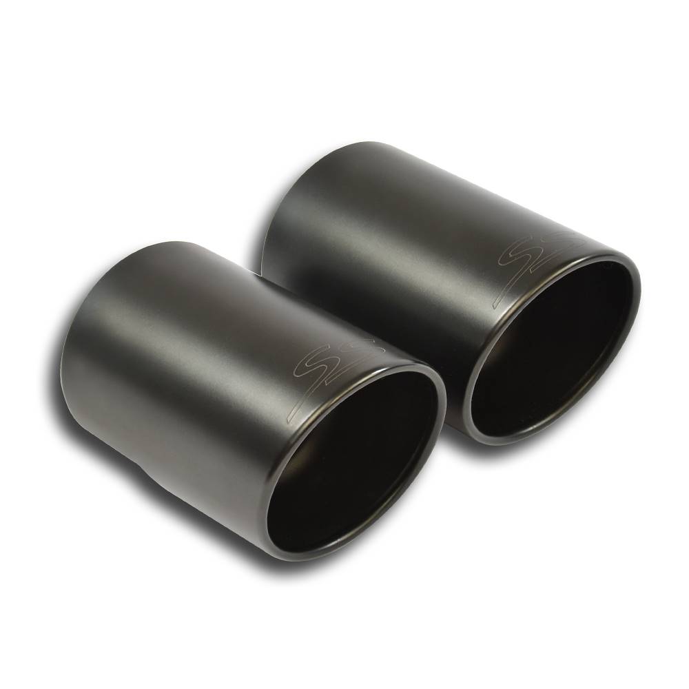 Endrohrsatz Gun Metal Grey OO100