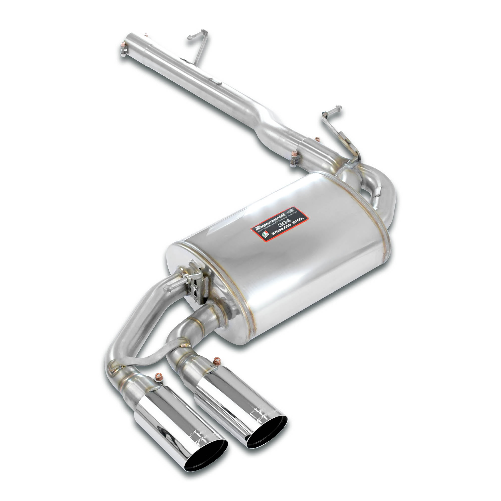 Rear exhaust OO80 Race Tips