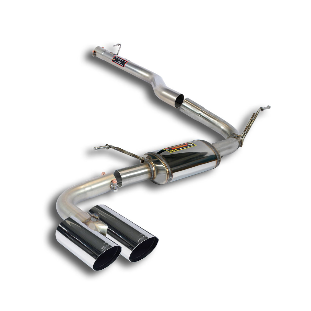 Rear exhaust OO80 Race Tips