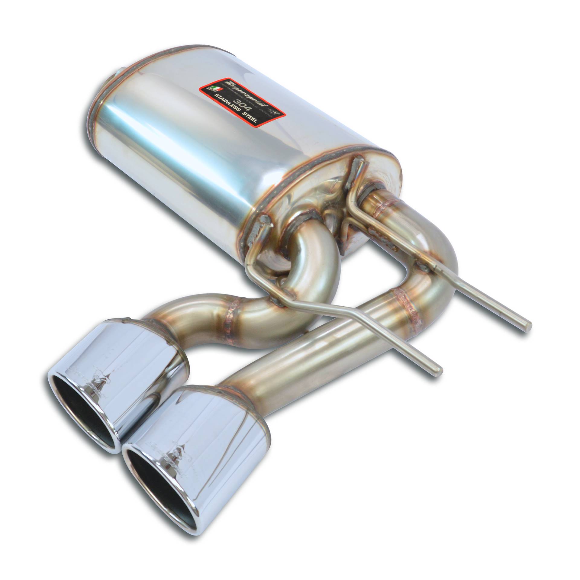 Rear exhaust Left 120x80 Racing