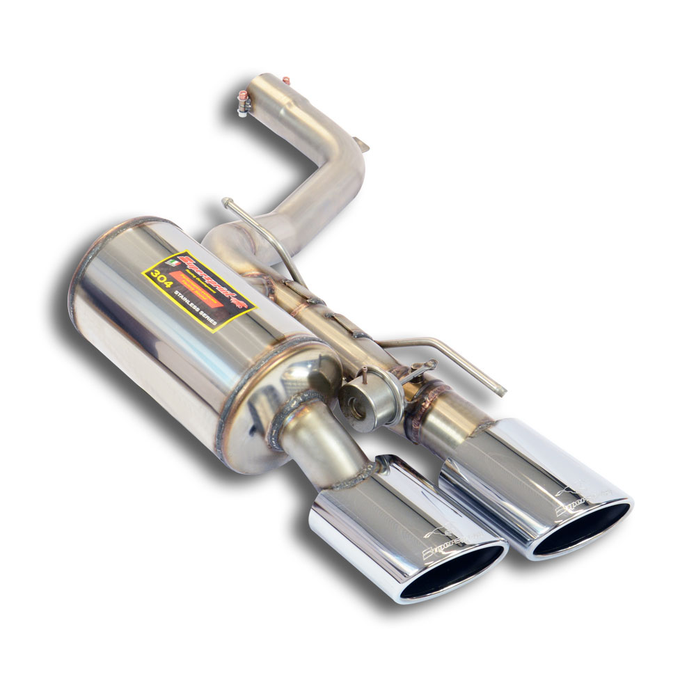 Rear exhaust Left with valve