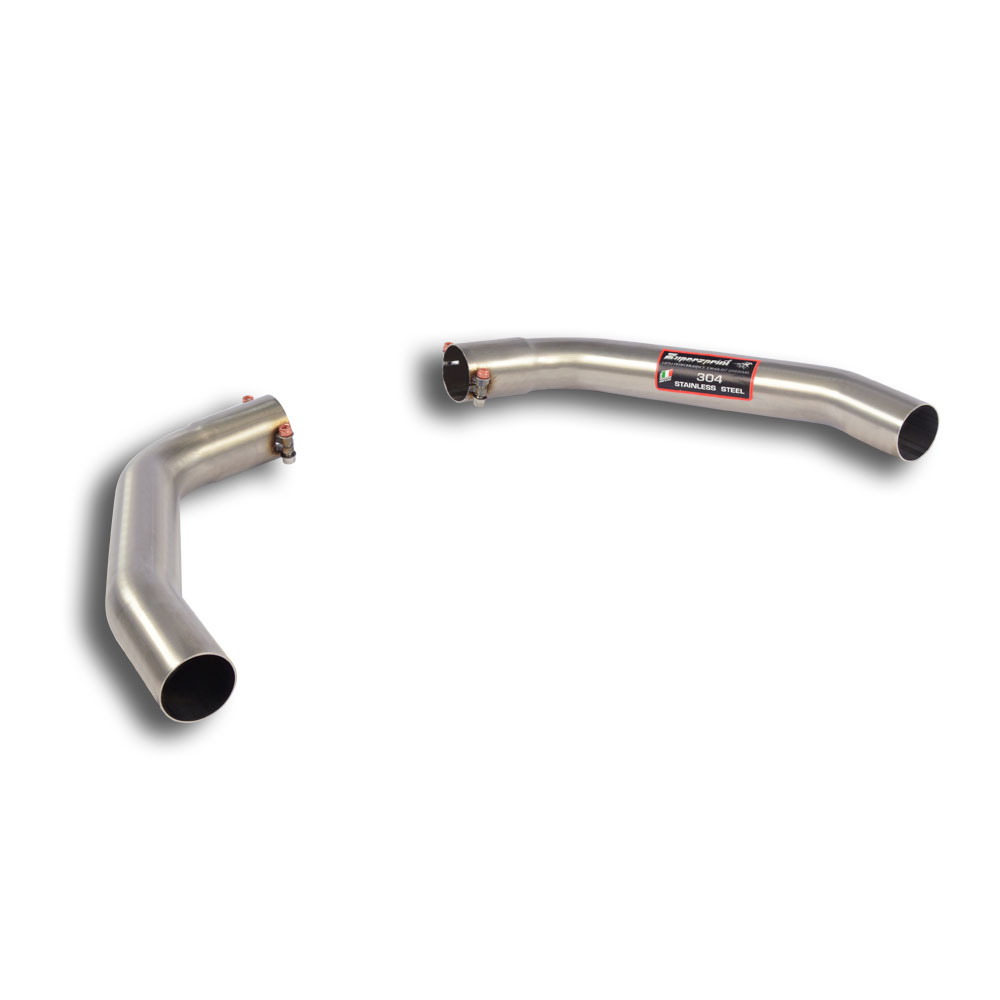 Exit pipes kit Right - Left for OEM endpipes