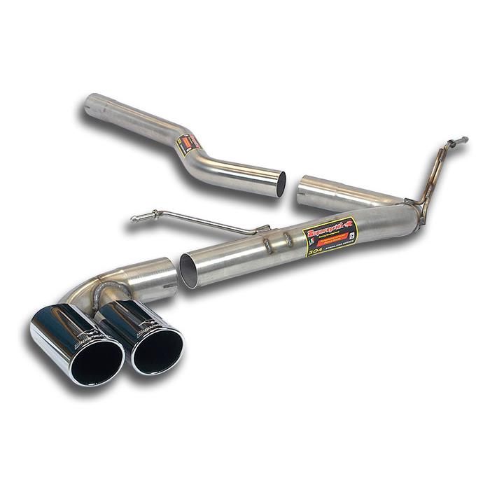Connecting pipe + rear pipe OO80 (Muffler delete)
