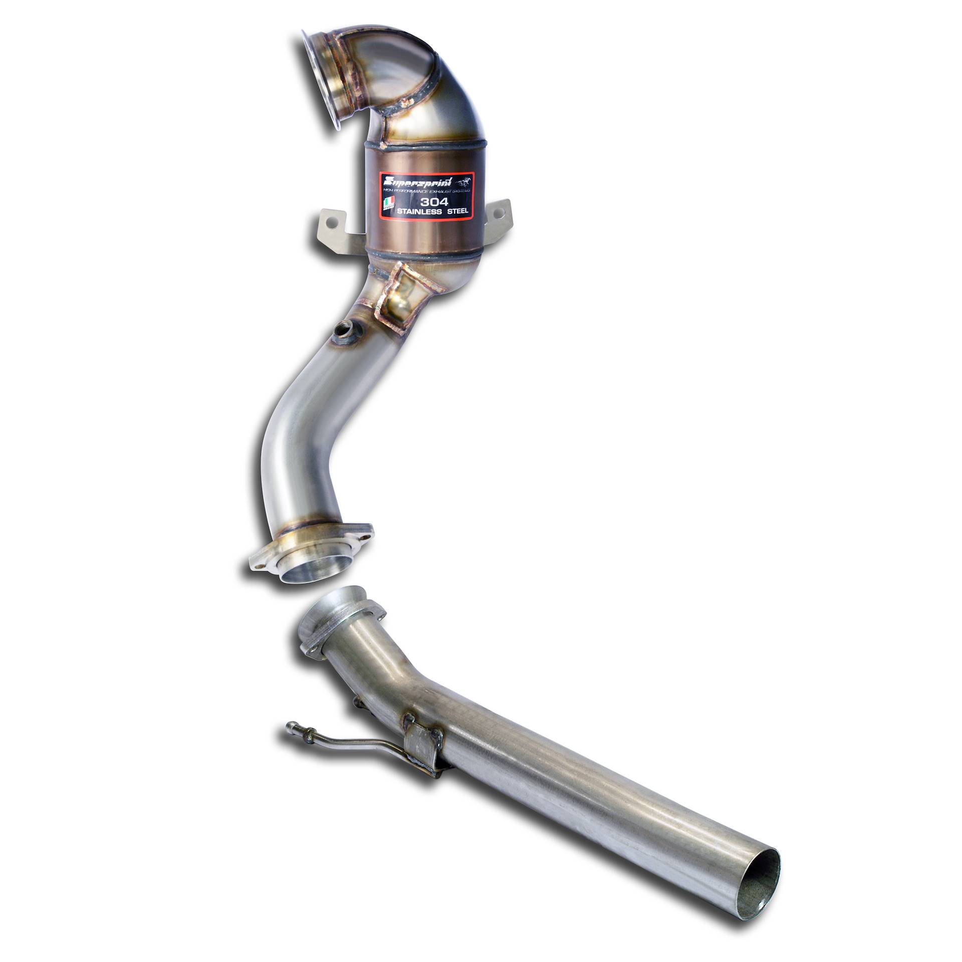 Turbo downpipe kit + Metallic catalytic converter WRC 100 CPSI