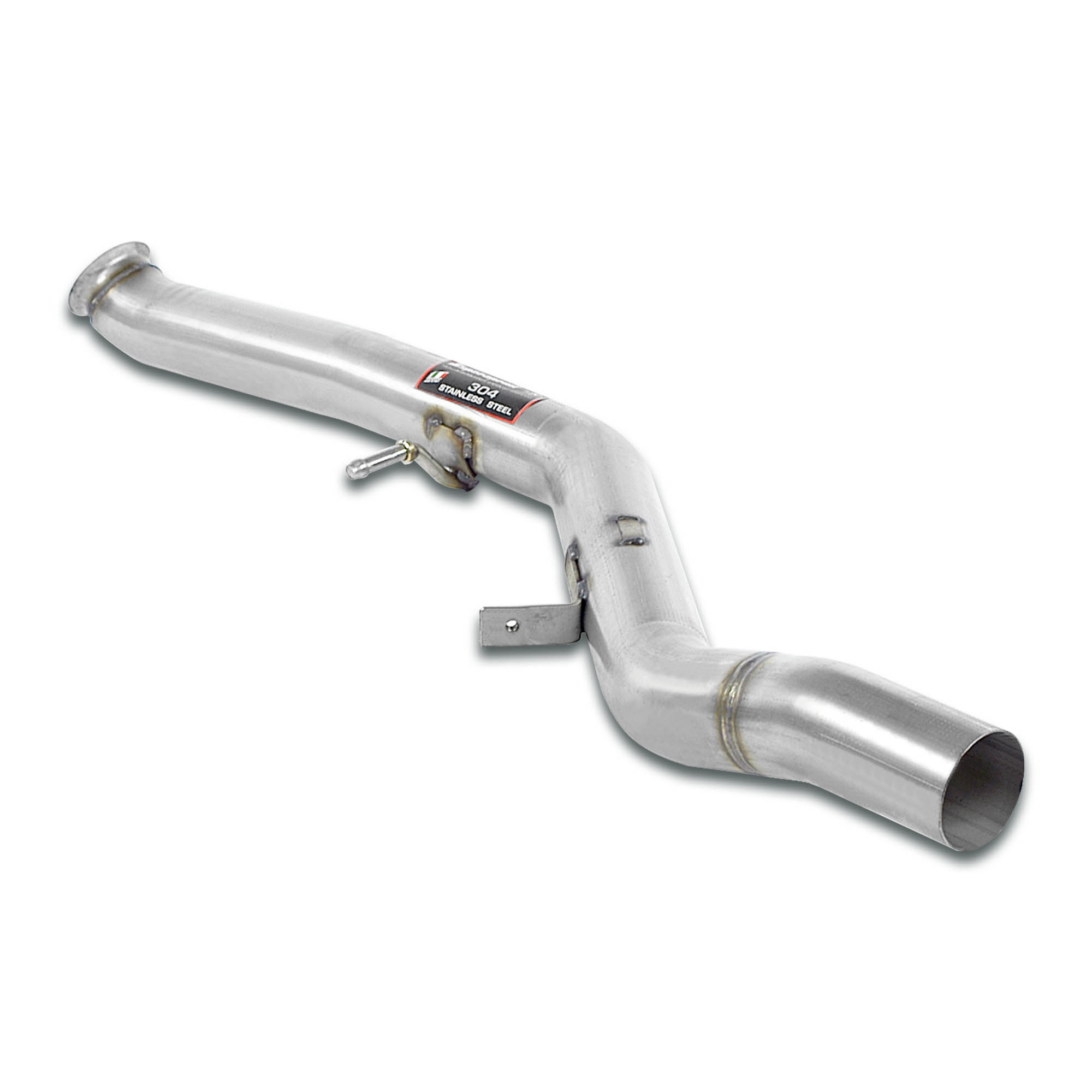 Front pipe Replaces secondary catalytic converter