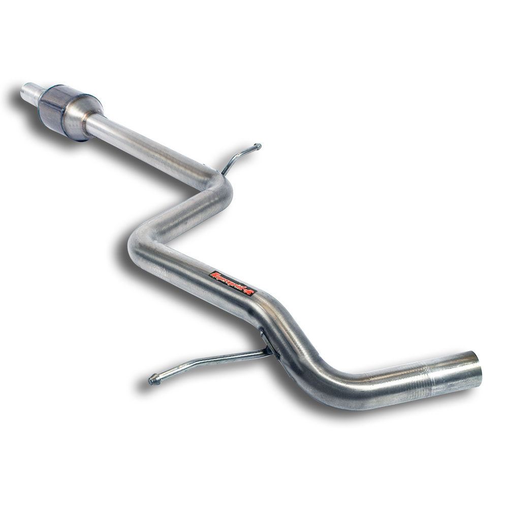 Centre pipe with Metallic catalytic converter