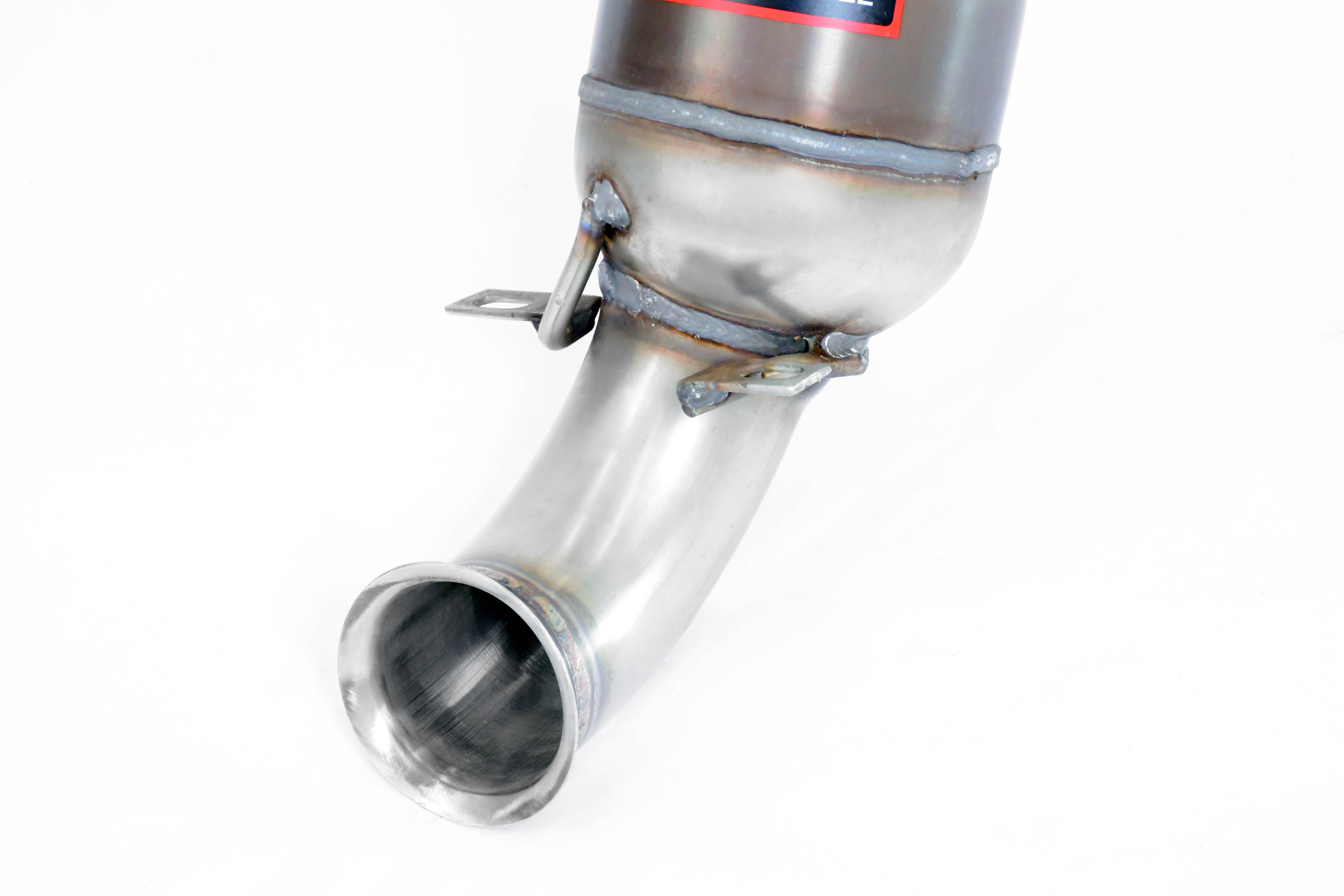 Downpipe with Metallic catalytic converter