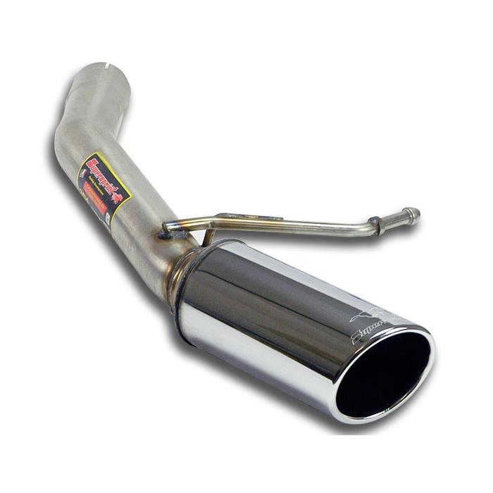 Rear pipe Left O100 (Muffler delete)
