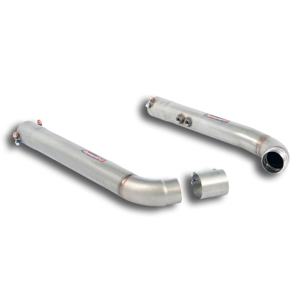 Right - Left pipe kit (fits to the stock, secondary catalytic)