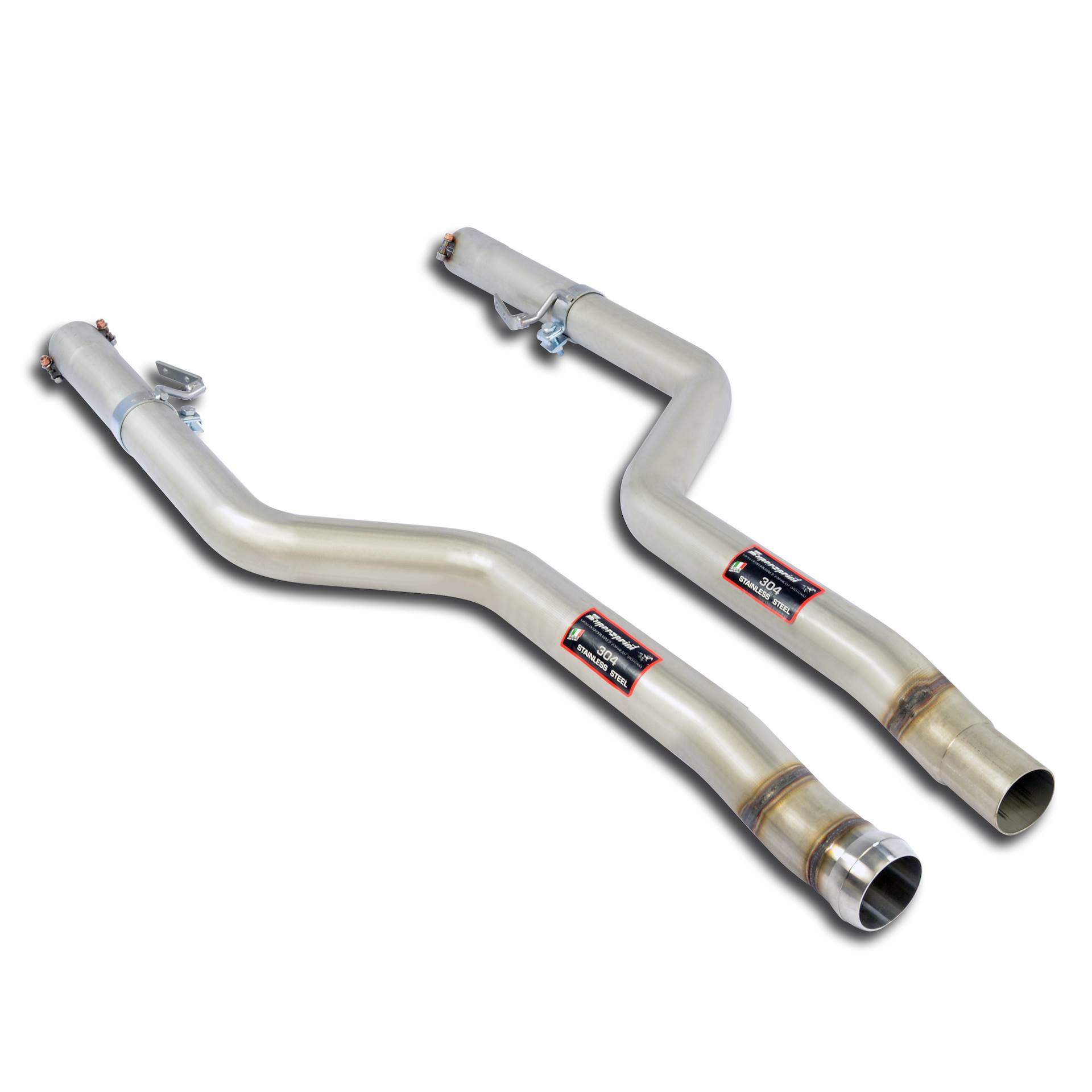 Front pipes kit (Right - Left)