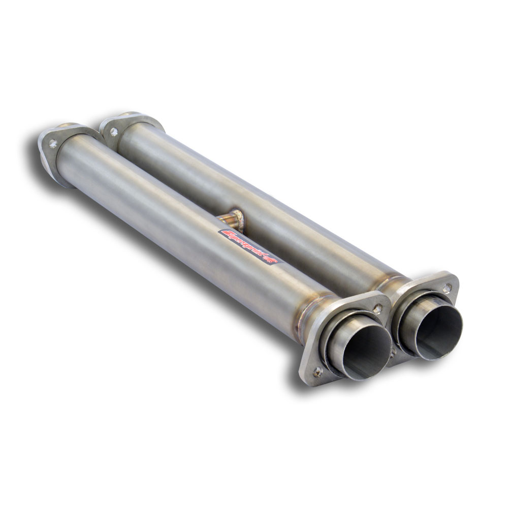 Centre pipes kit Right - Left with  H-Pipe. Replace OEM centre exhaust