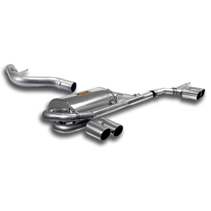 Rear exhaust Right OO80 - Left OO80