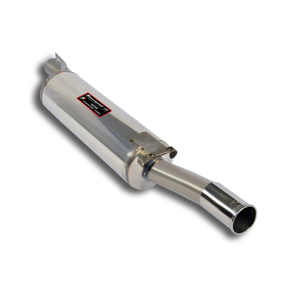 Rear exhaust O70 100% Stainless steel (right side exit)