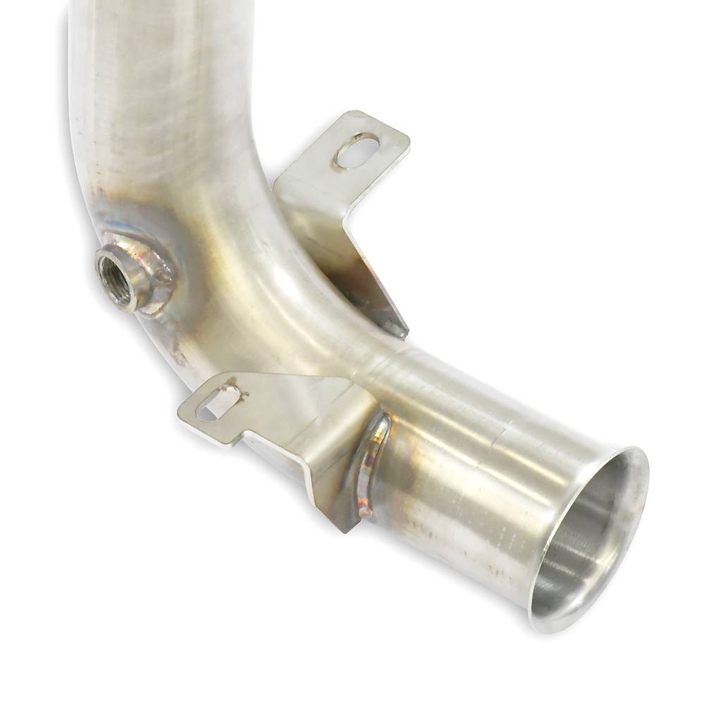 Downpipe With sensor bungs (Replaces OEM catalytic converter)