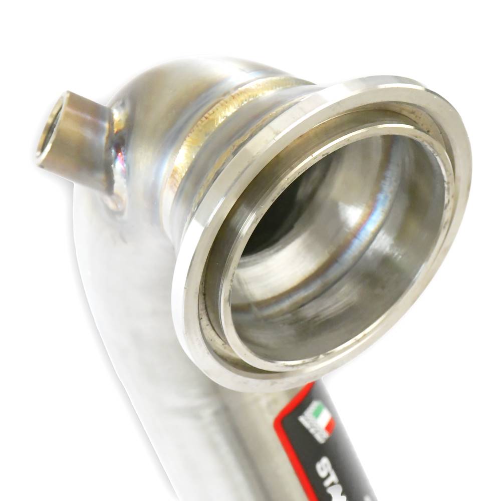 Downpipe With sensor bungs (Replaces OEM catalytic converter)