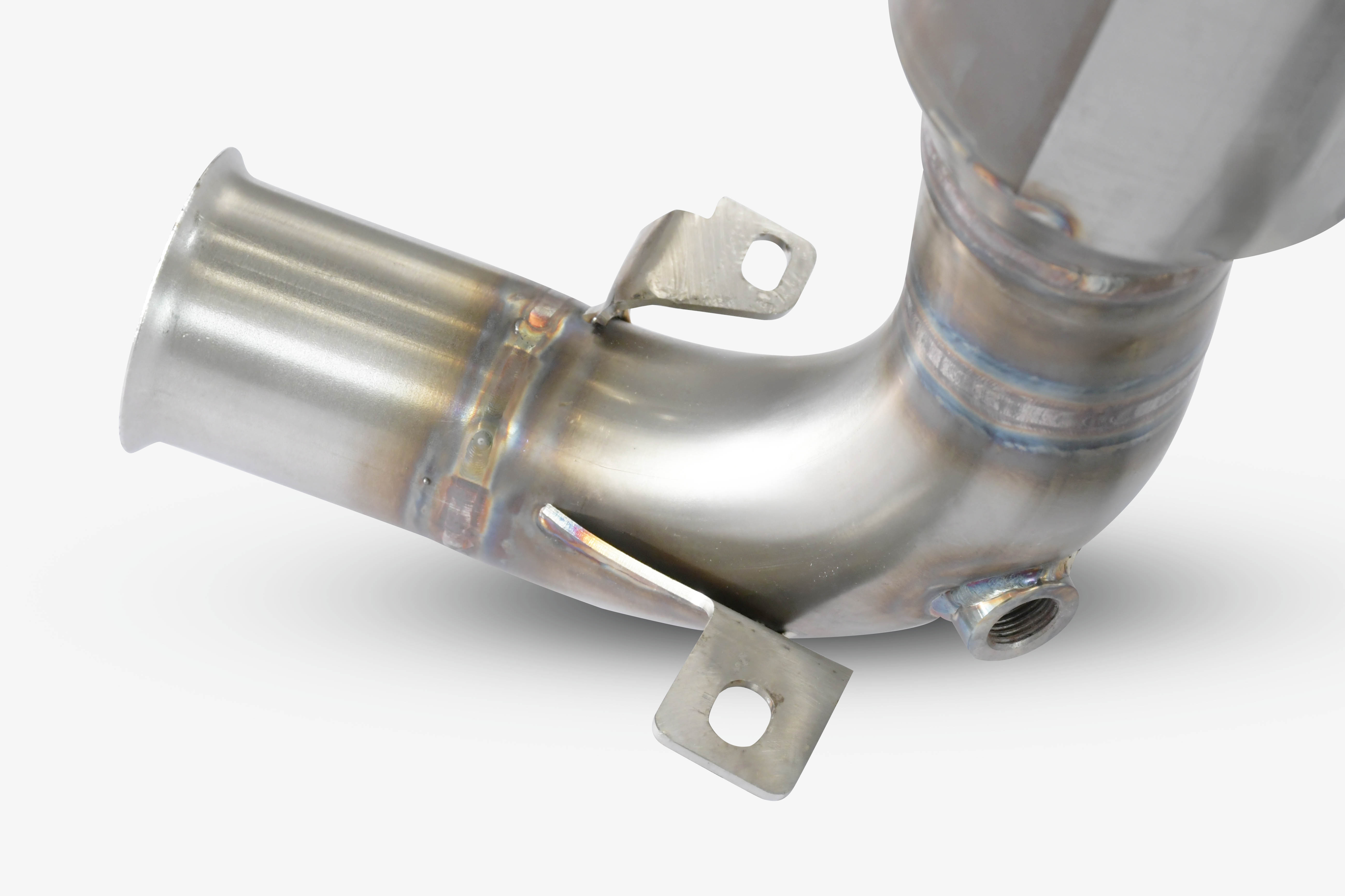 Downpipe + Sport Metallkatalysator 200CPSI Mit Sensorspund
