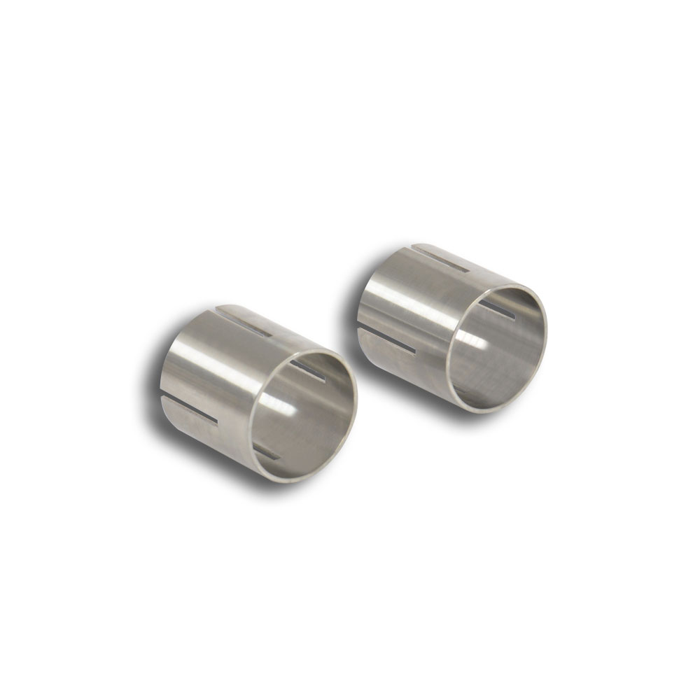 Sleeve connecting pipe kit for OEM centre muffler