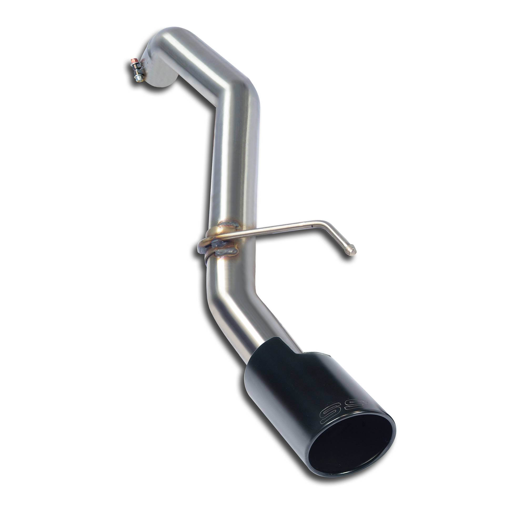 Rear pipe O100 Gun Metal Grey