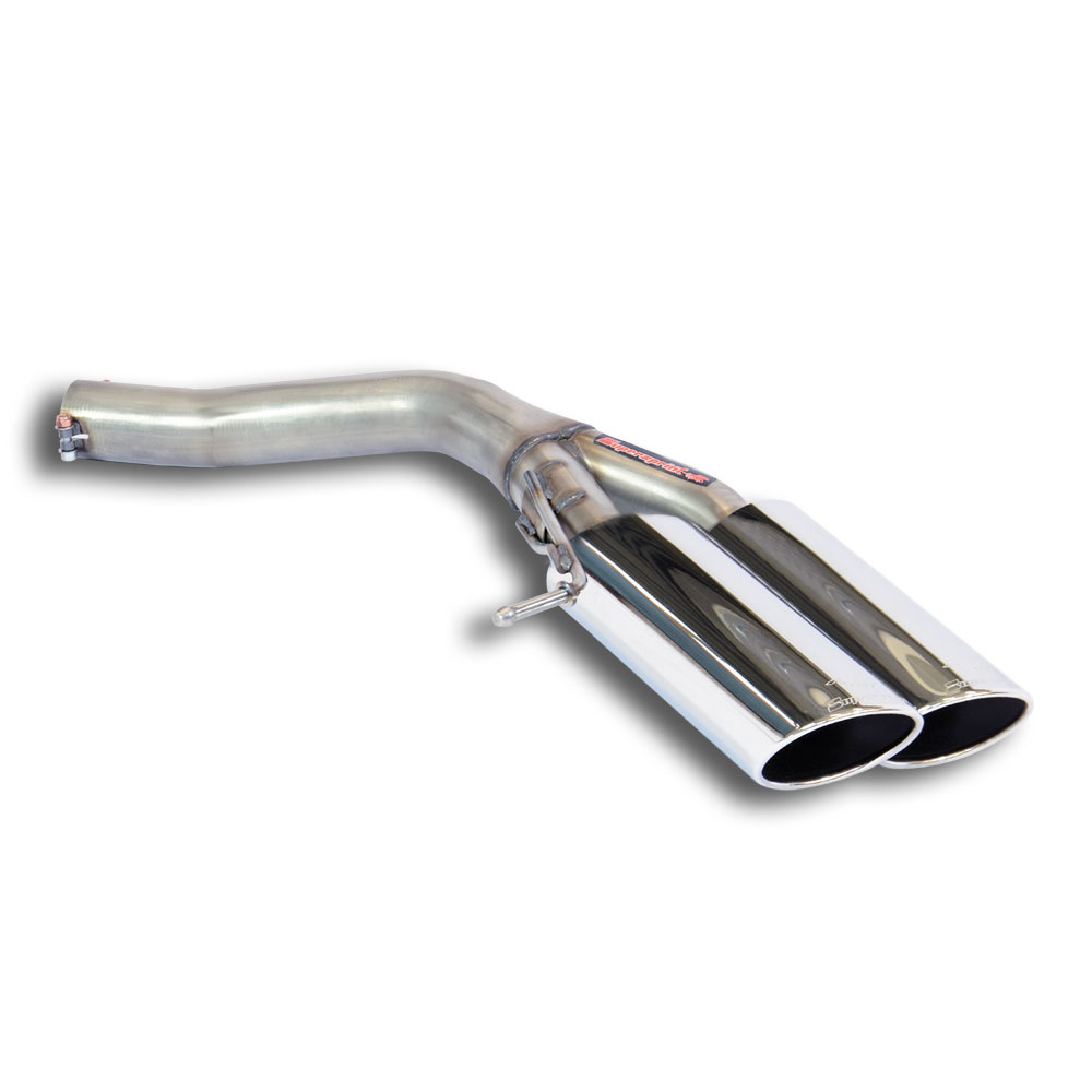 Rear pipe Right 100x75 (Muffler delete)