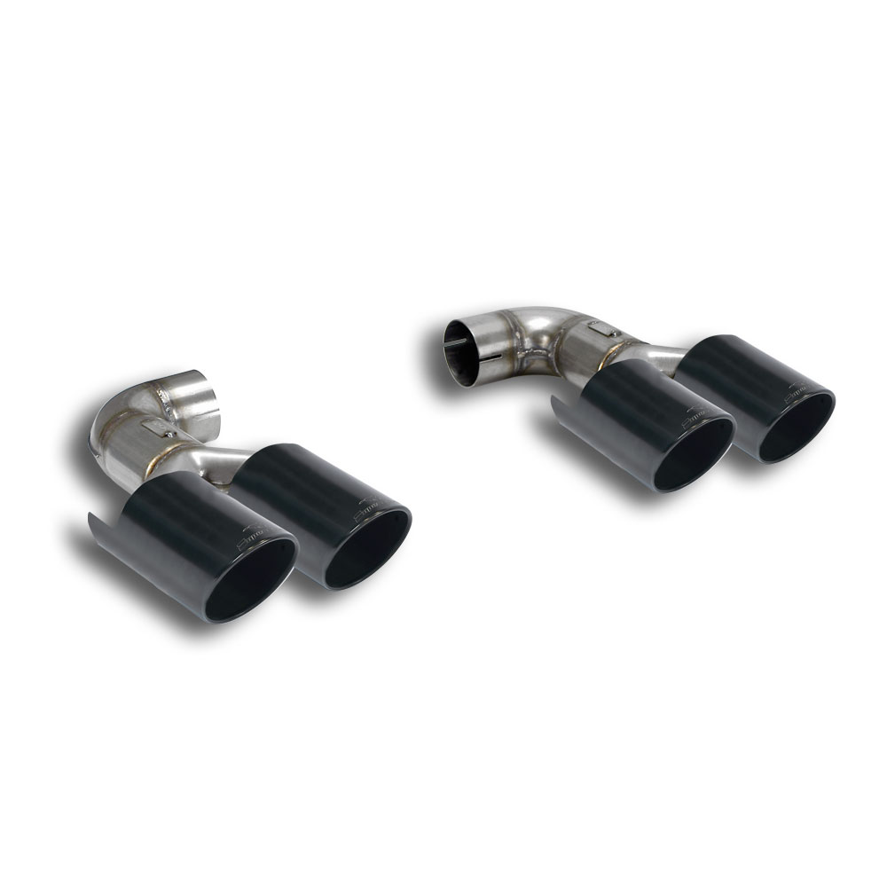 Endpipes kit OO90 Right- OO90 Left Gun Metal Grey