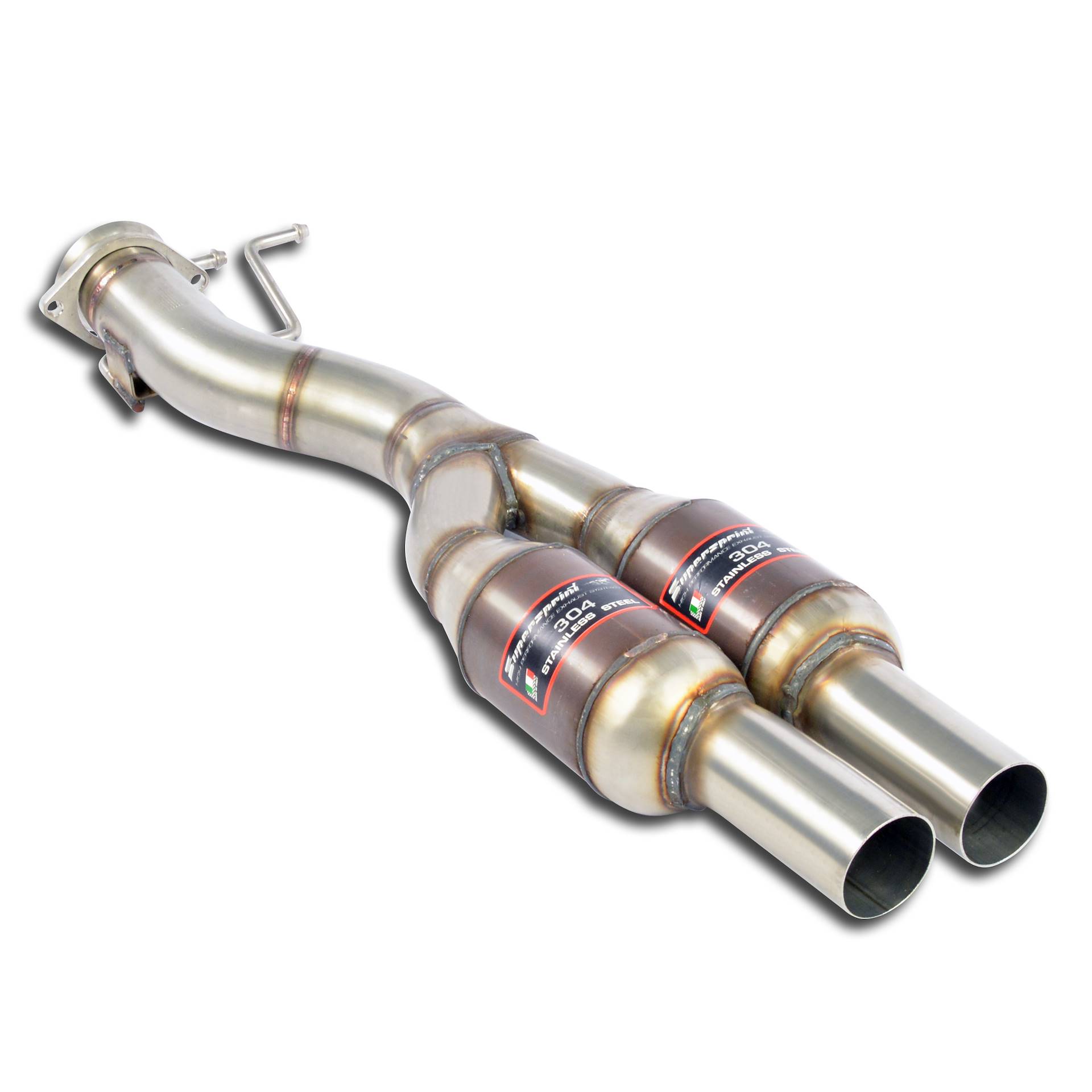 Y-Pipe with metallic catalytic right - left