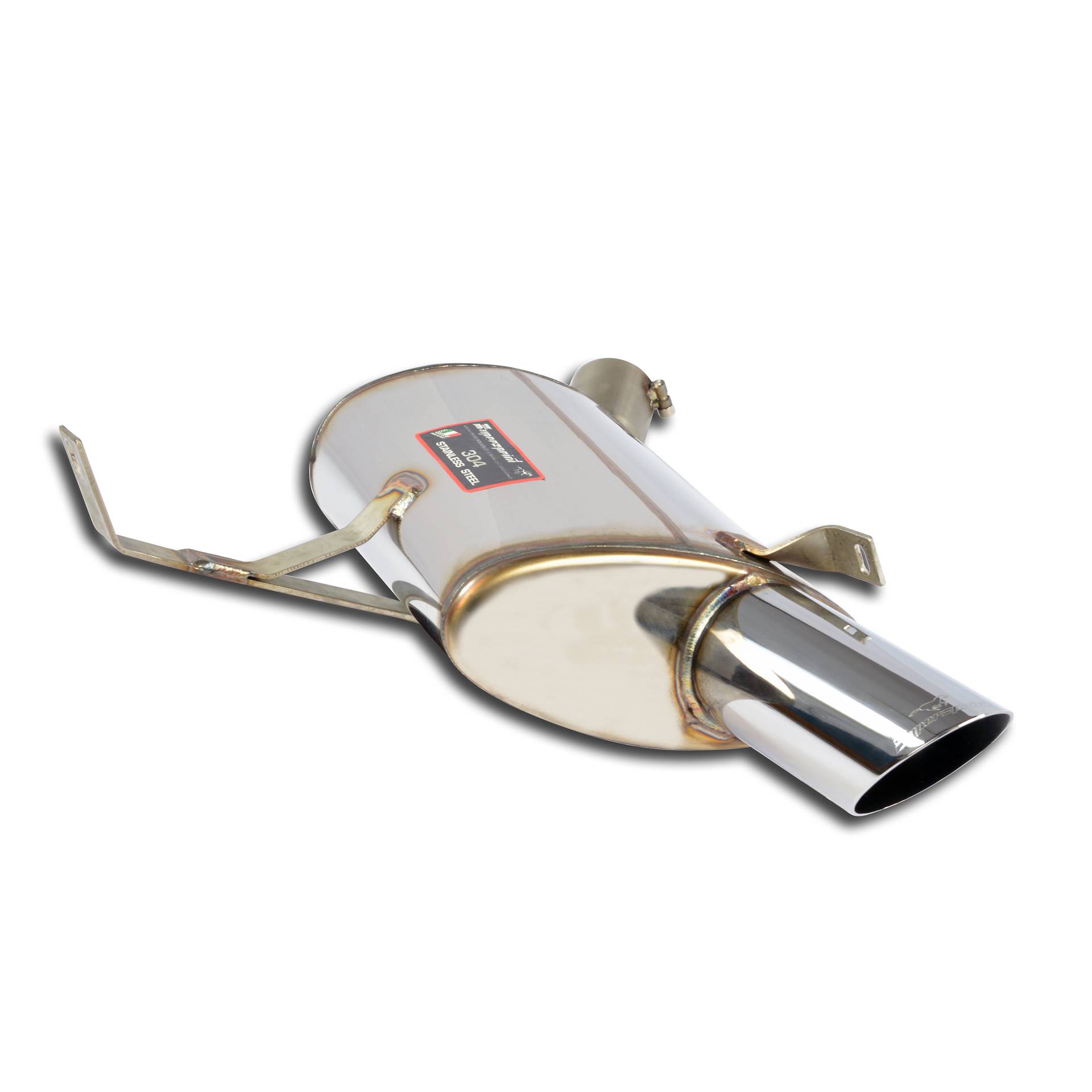 Rear exhaust Left O 90 (For the stock rear bumper)