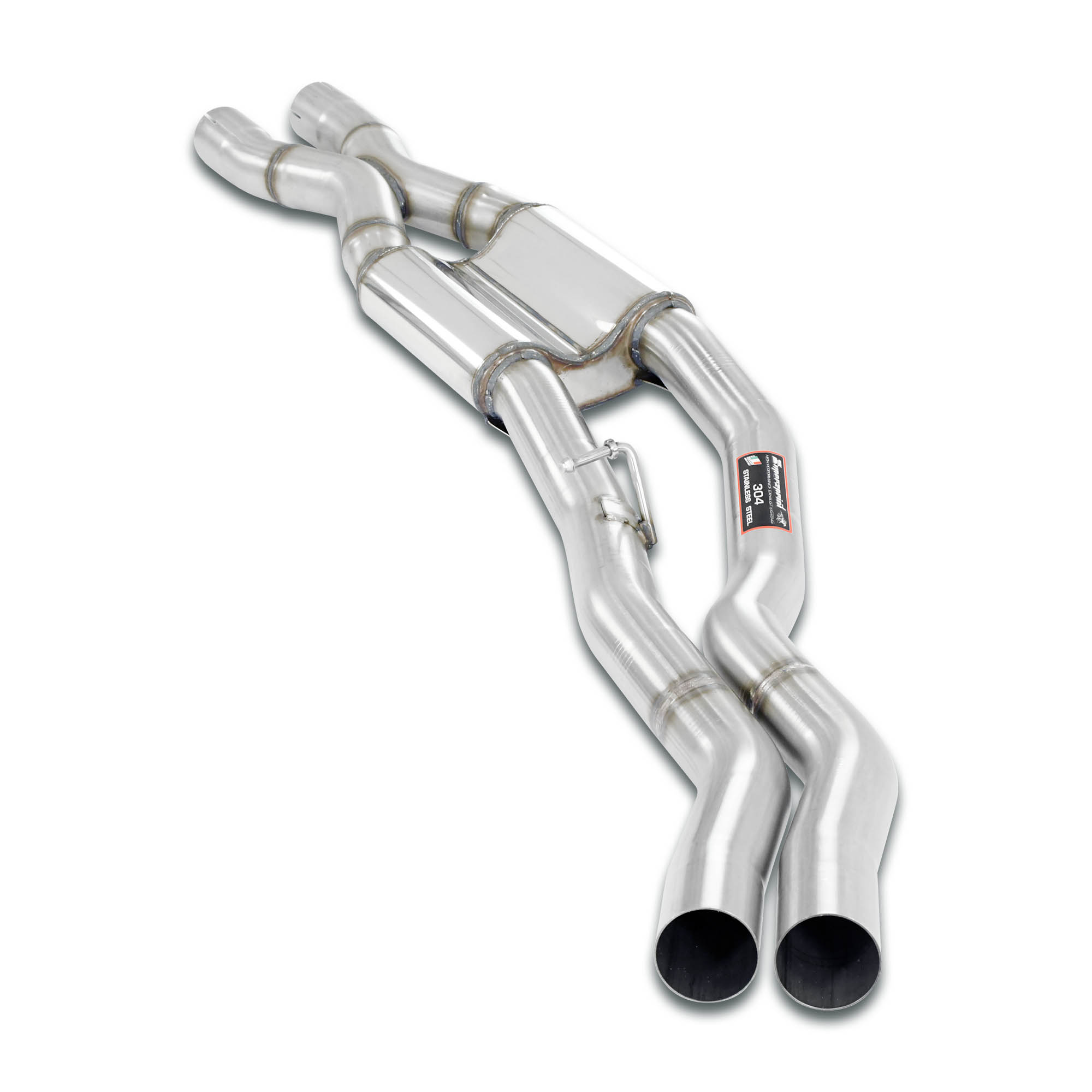 Centre exhaust + X-Pipe