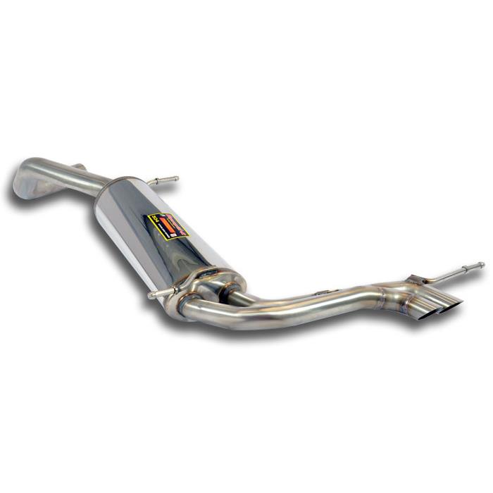 Rear exhaust central exit (For OEM end tips)