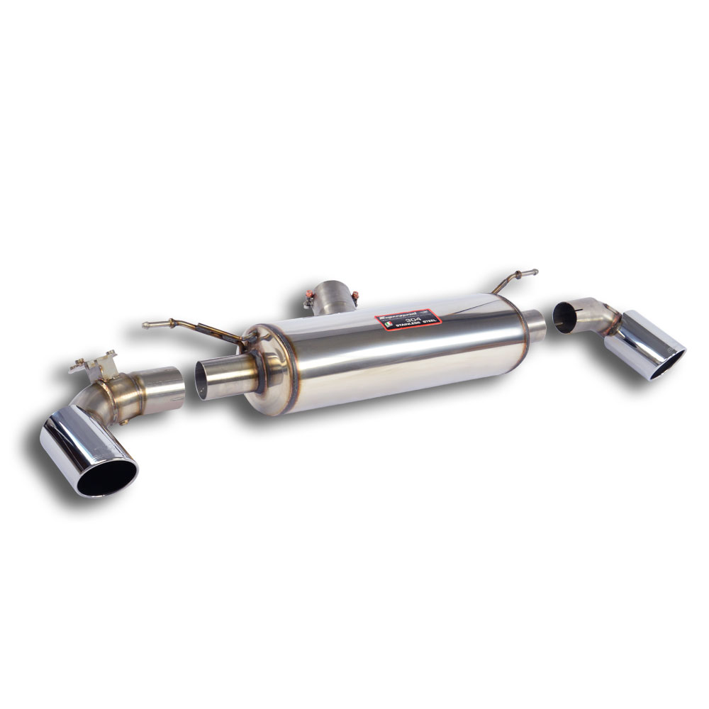 Rear exhaust Right O100 - Left O100 with valve