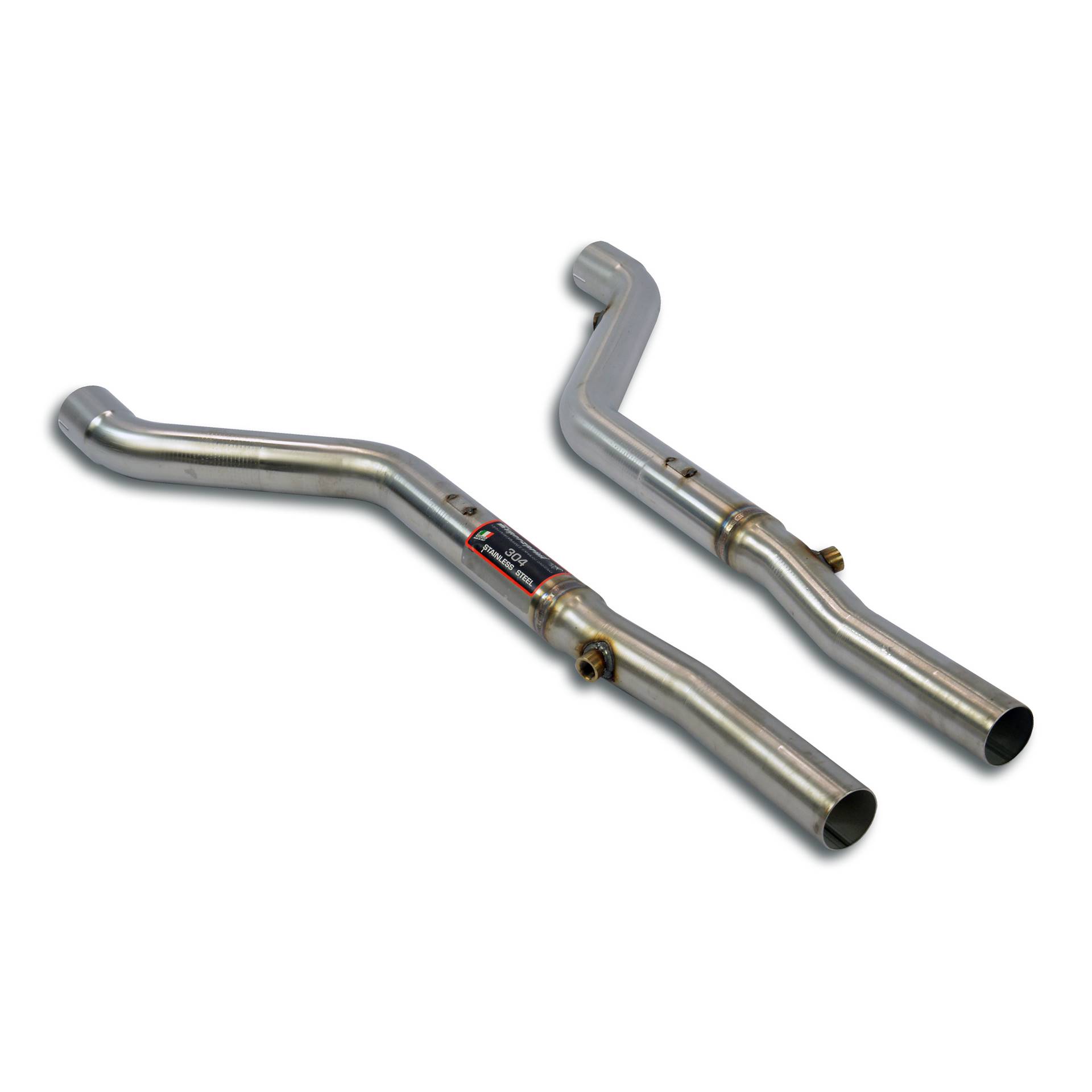 Front pipes kit Right - Left  (Replaces catalytic converter)