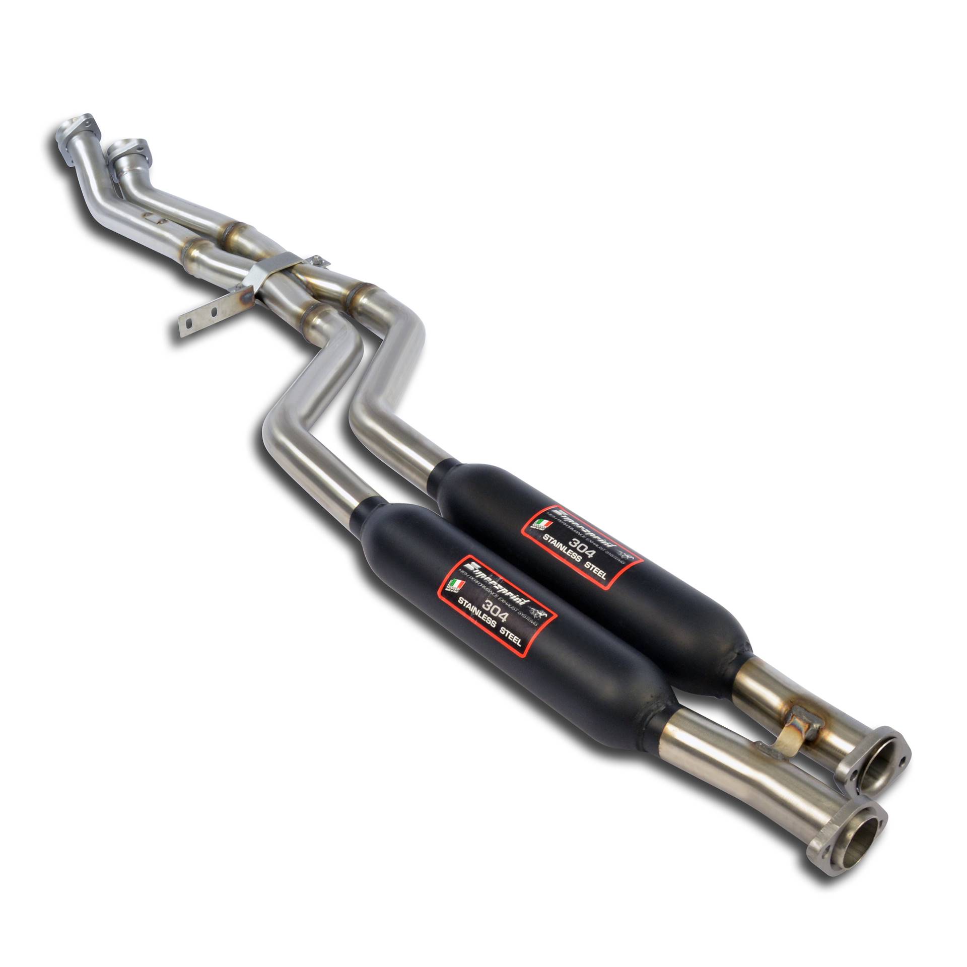 Silenziatore + Tubo anteriore X-Pipe