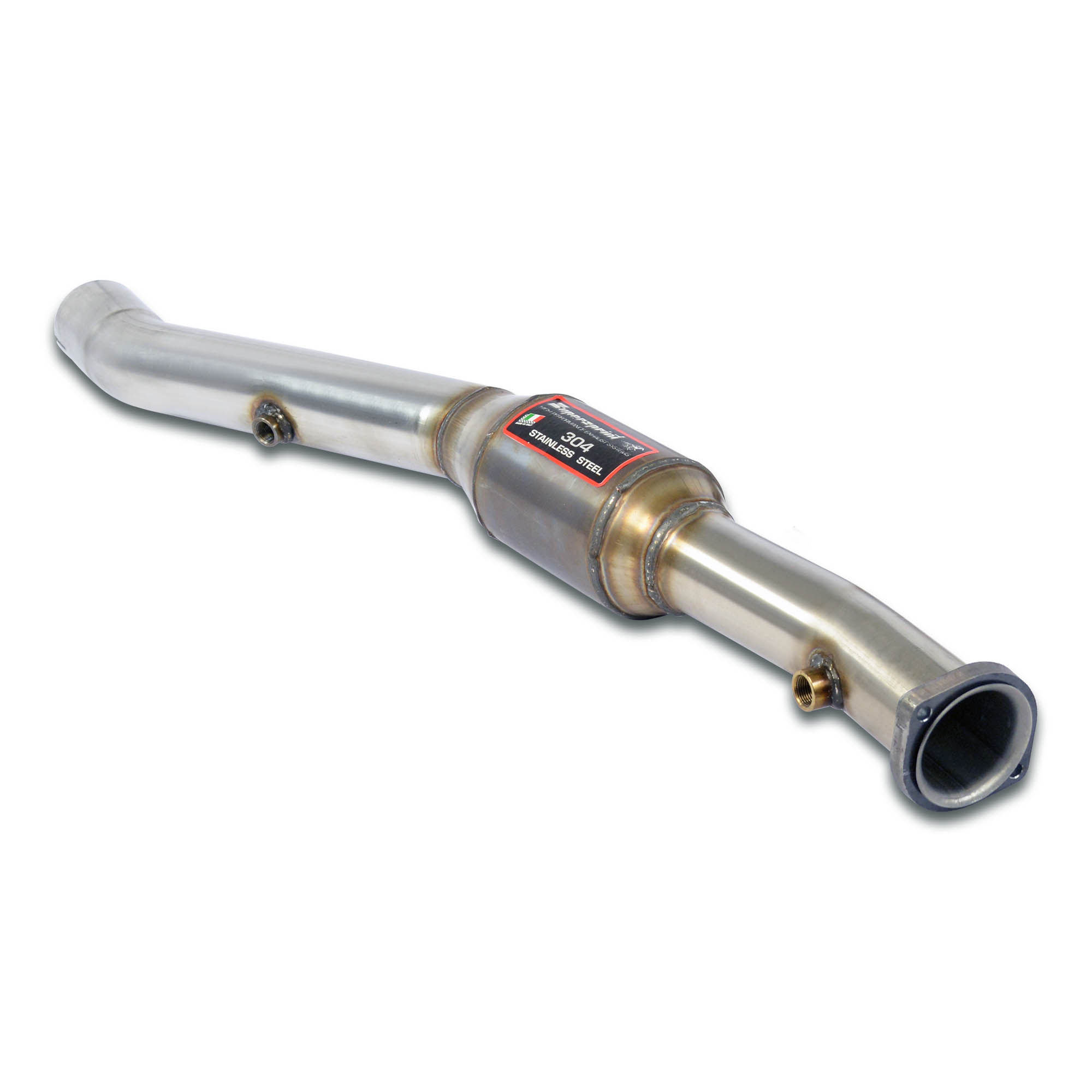 Front exhaust Left with Metallic catalytic converter 100CPSI