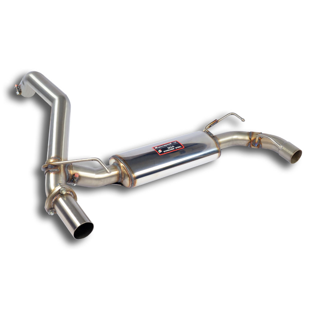 Rear exhaust right - left