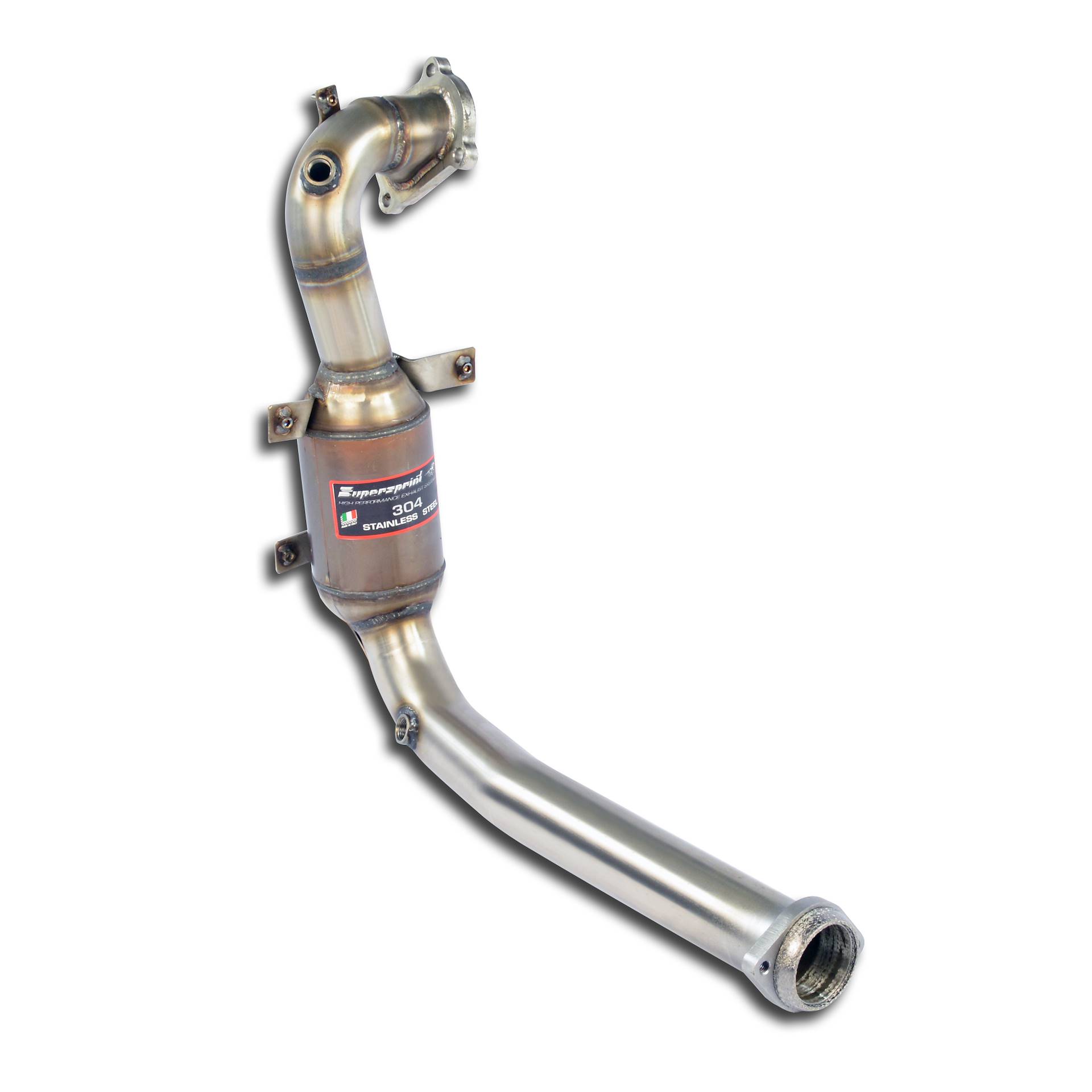 Turbo downpipe kit +  Metallic catalytic converter 100CPSI 