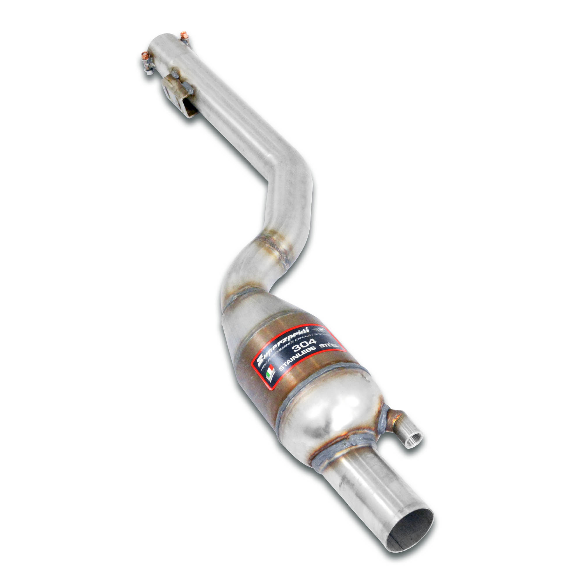 Front pipe Right with  Metallic catalytic converter