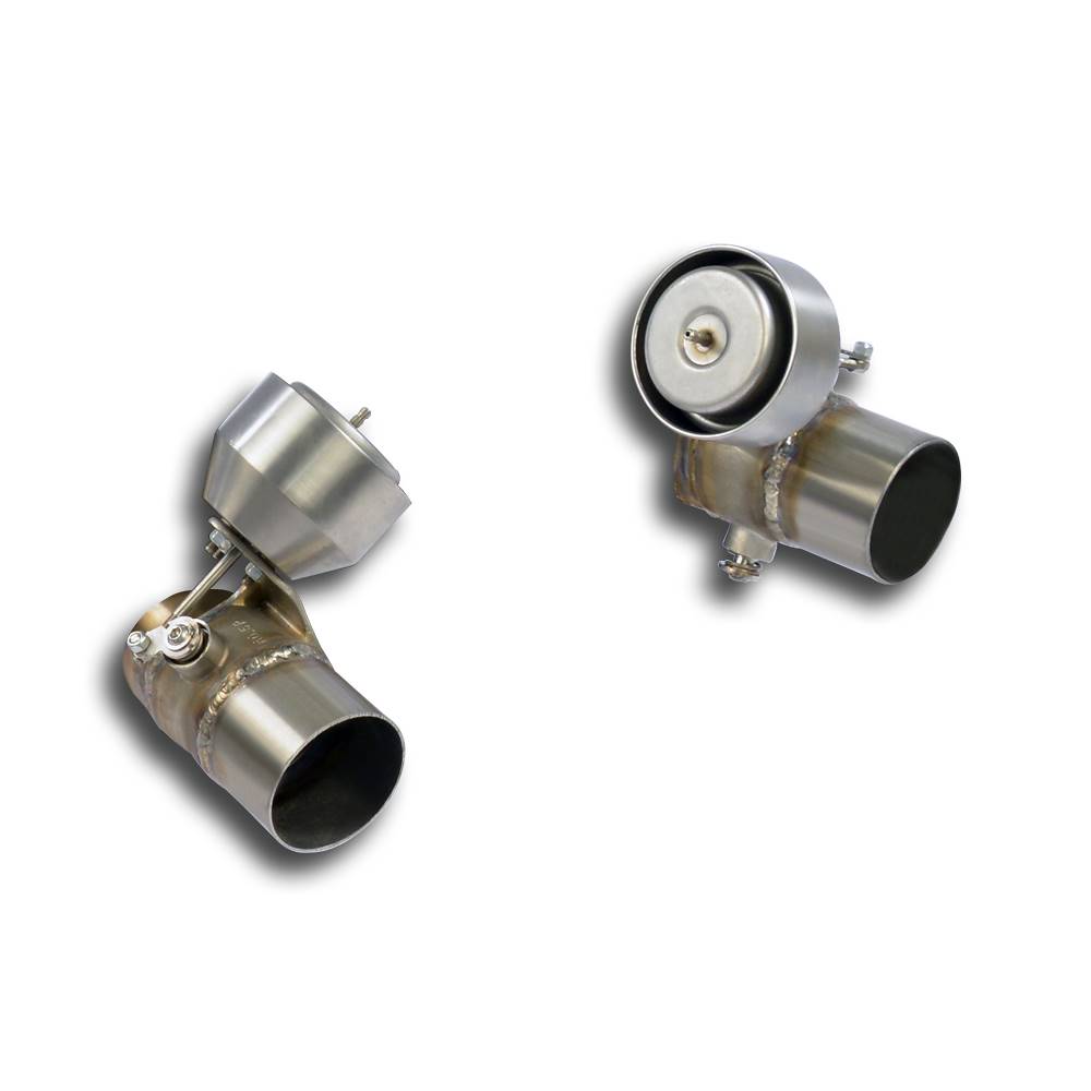 Connecting pipe kit with valve Right - Left (Weld on connection)