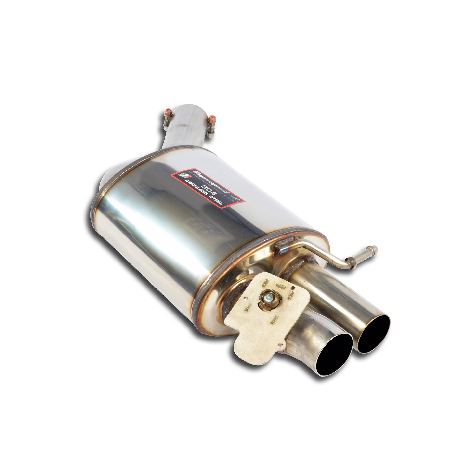 Endschalldämpfer Links mit Klappe (Für die Serien Endrohr)