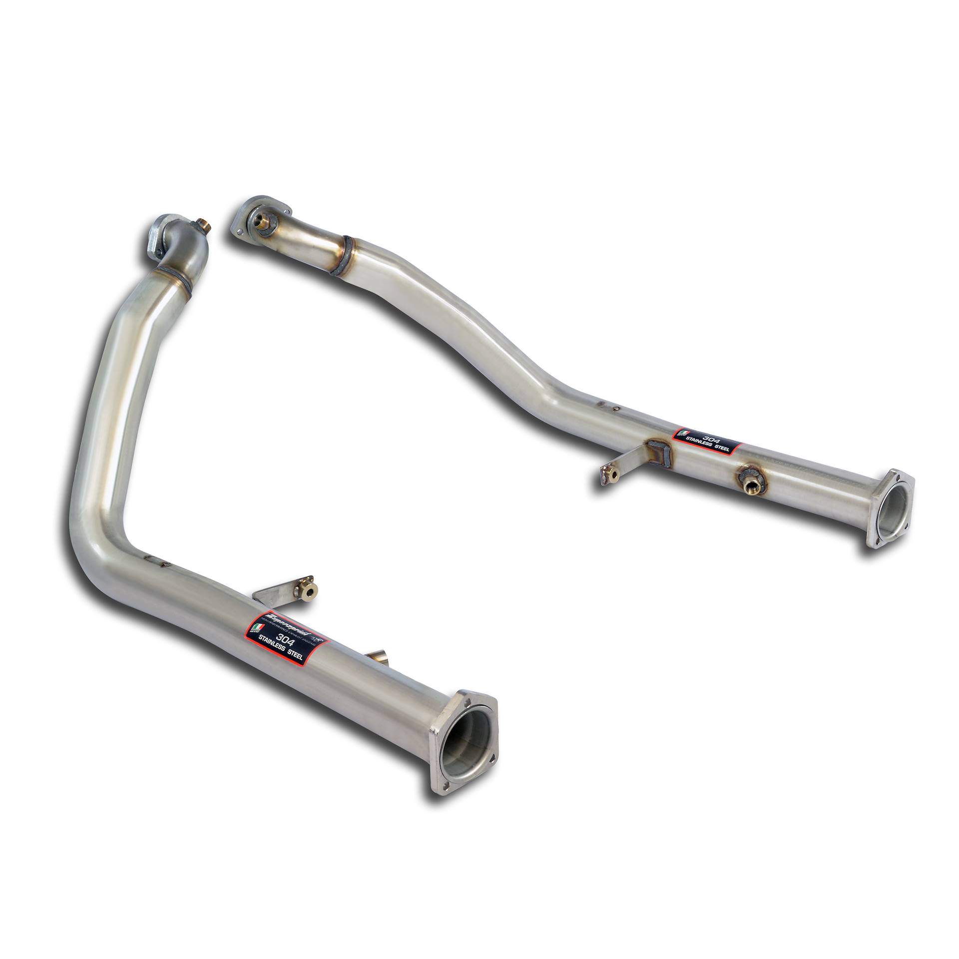 Downpipe kit Right + Left (Replaces catalytic converter)