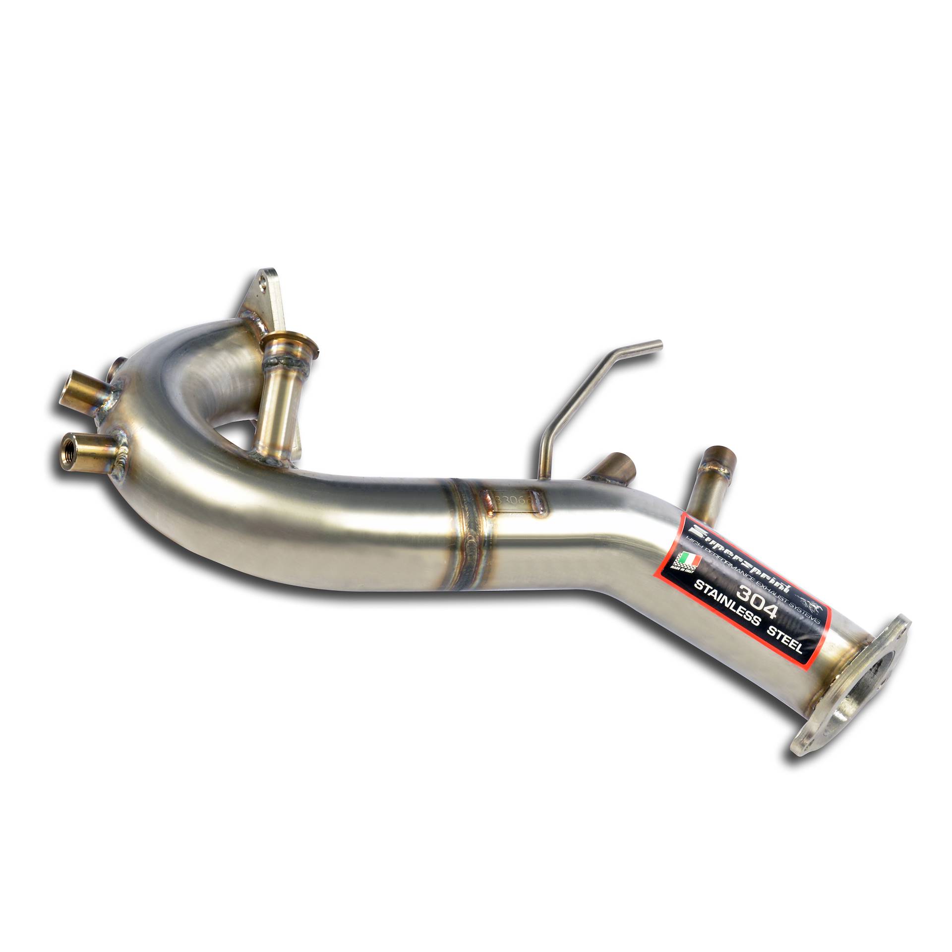 Downpipe kit (Sost.FAP) Con prese per sensori