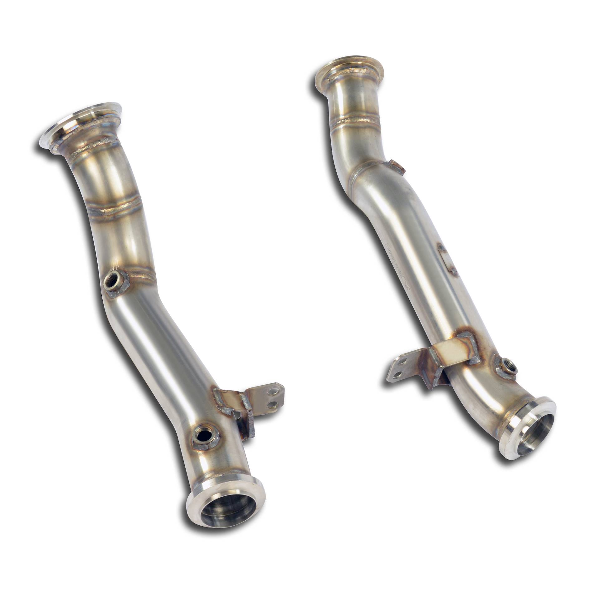 Downpipe kit Right + Left (Replaces catalytic converter)