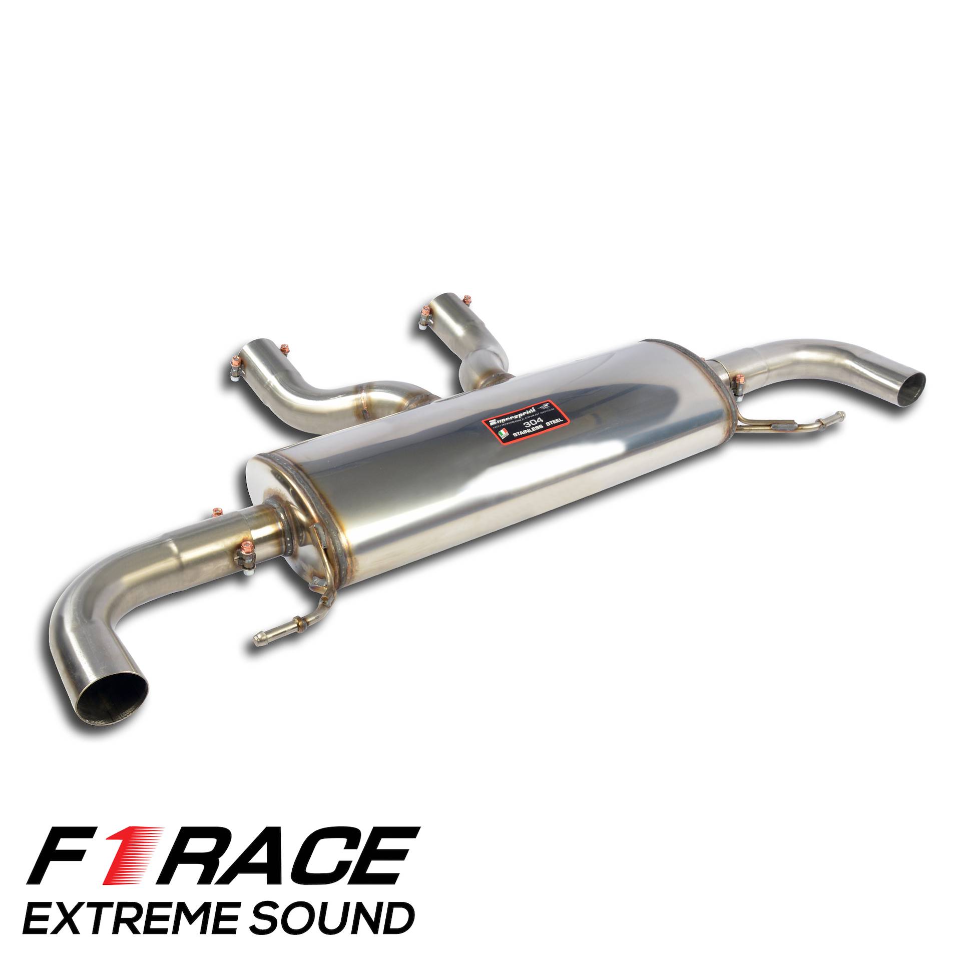 Rear exhaust Right - Left F1 Race