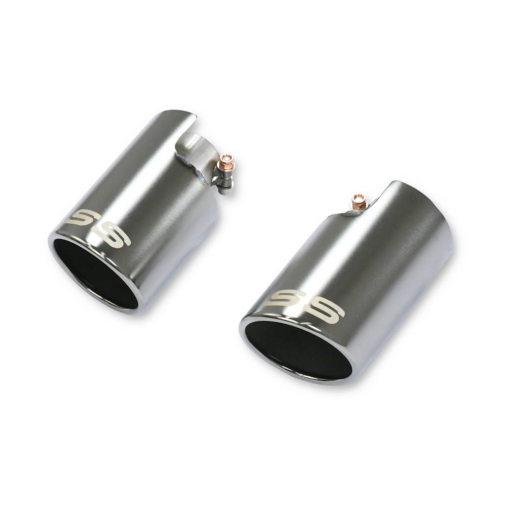 Endrohrsatz Rechts O100 - Links O100 Gun Metal Grey