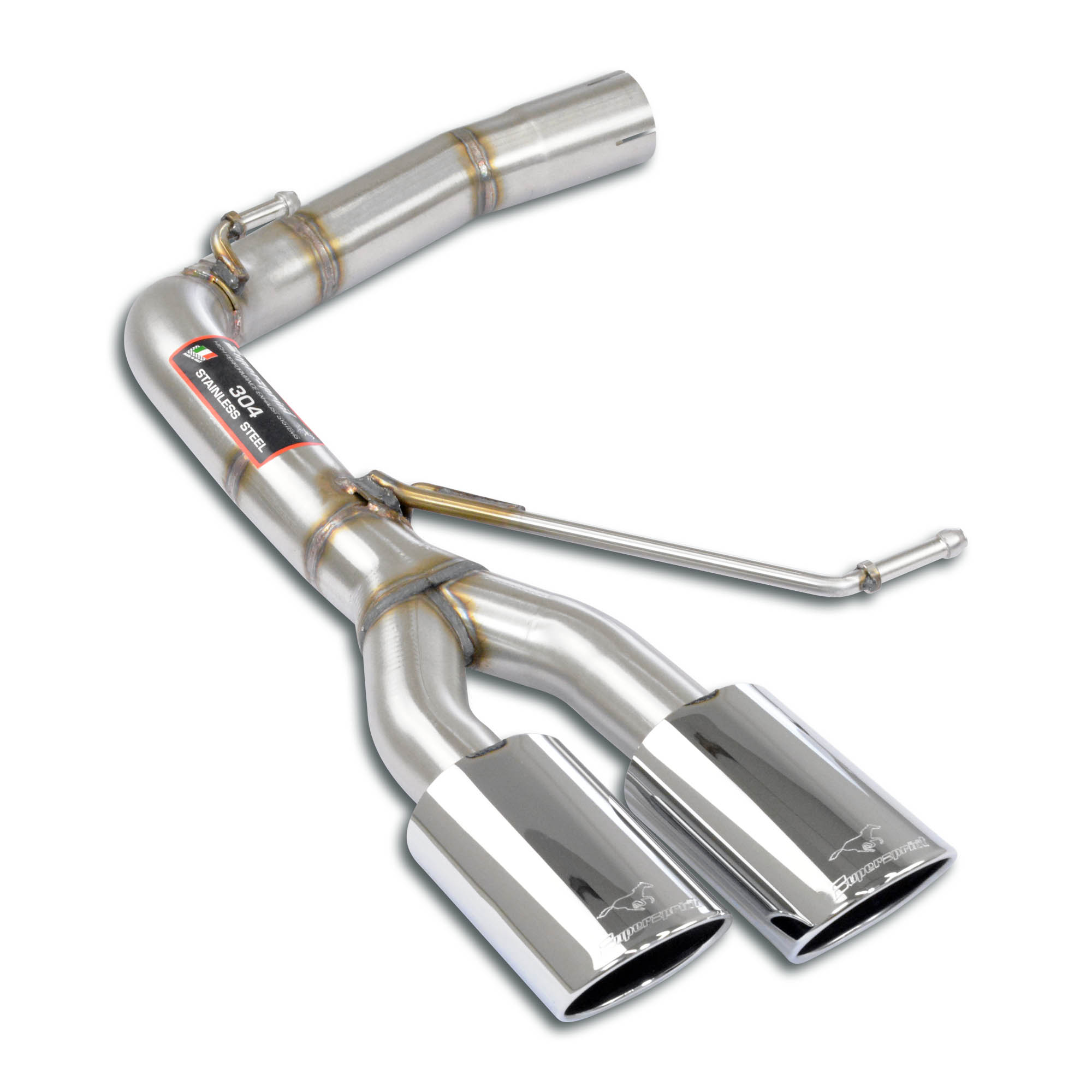 Rear pipe 100x75 (Muffler delete)