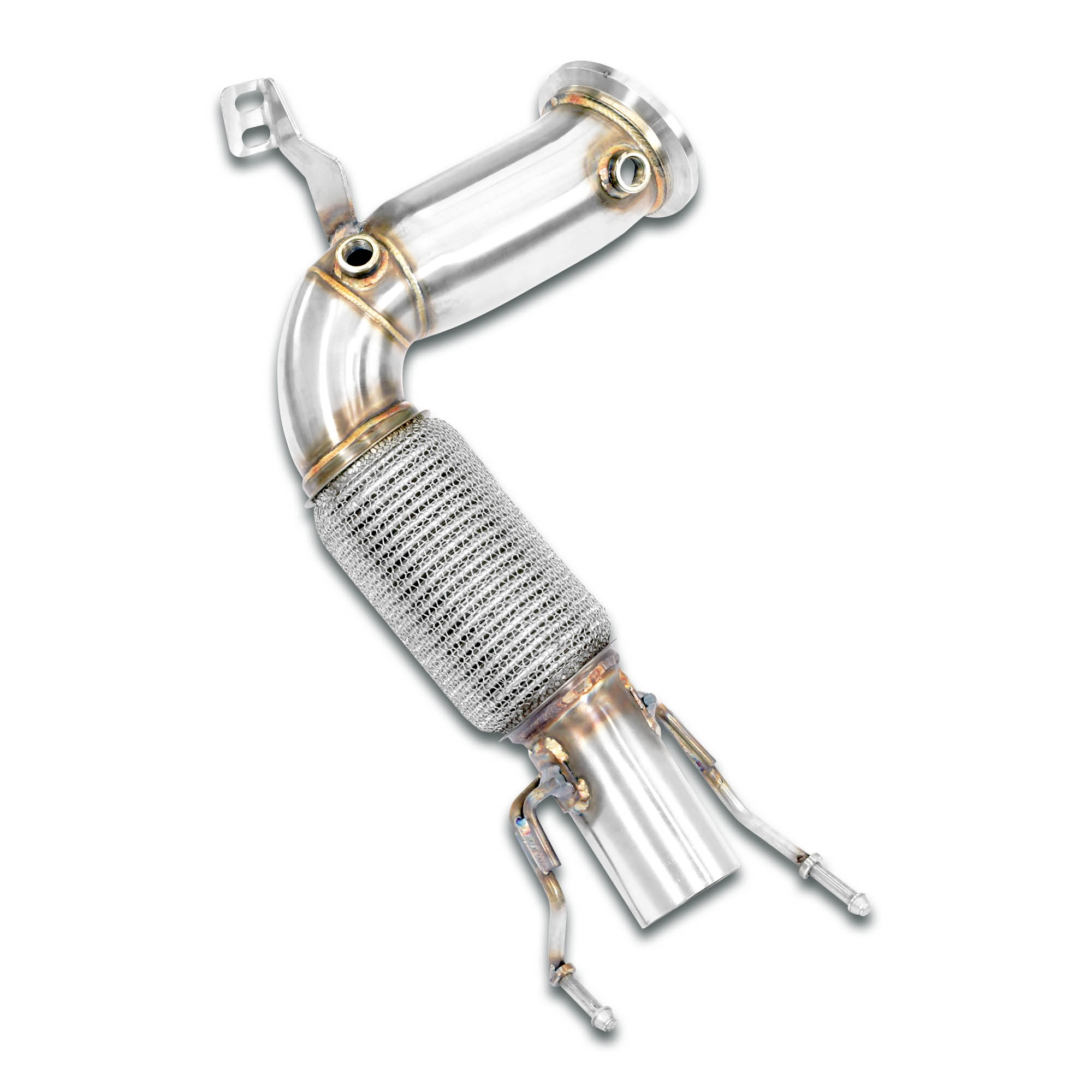 Turbo downpipe kit (Sostituisce catalizzatore di serie) (Replaces OEM catalytic converter)