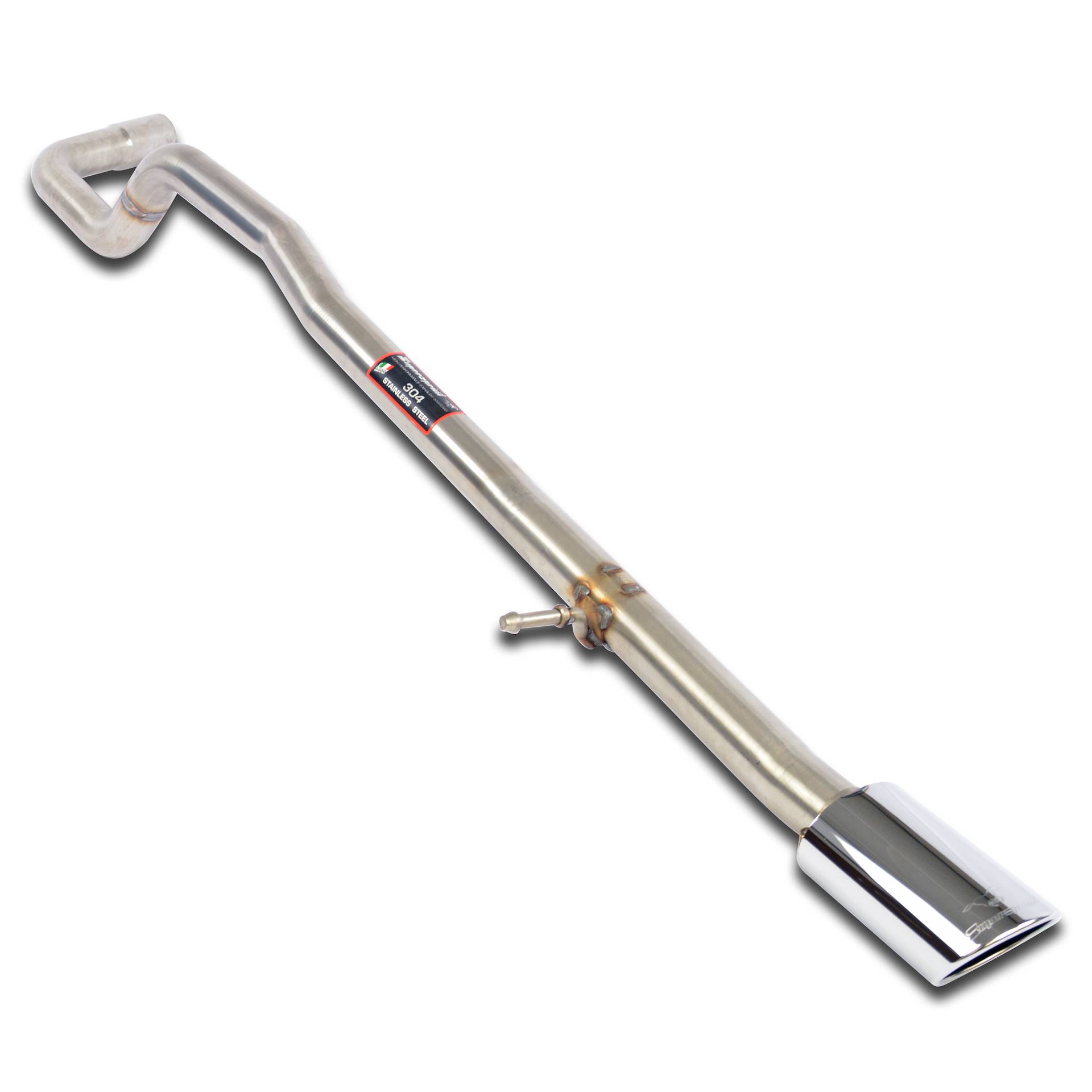 Hinteres Rohr 100x75<br>(Nachschalldämpfer-Entfall)