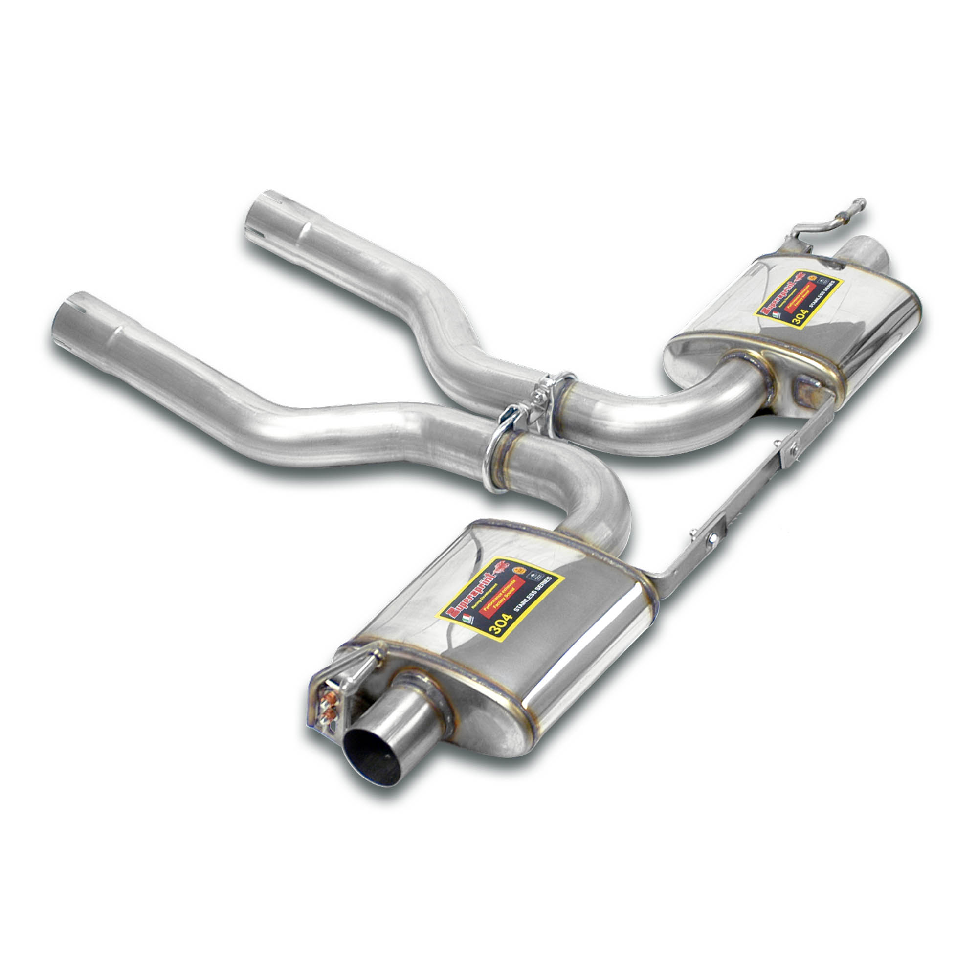 Rear exhaust Right - Left Sport